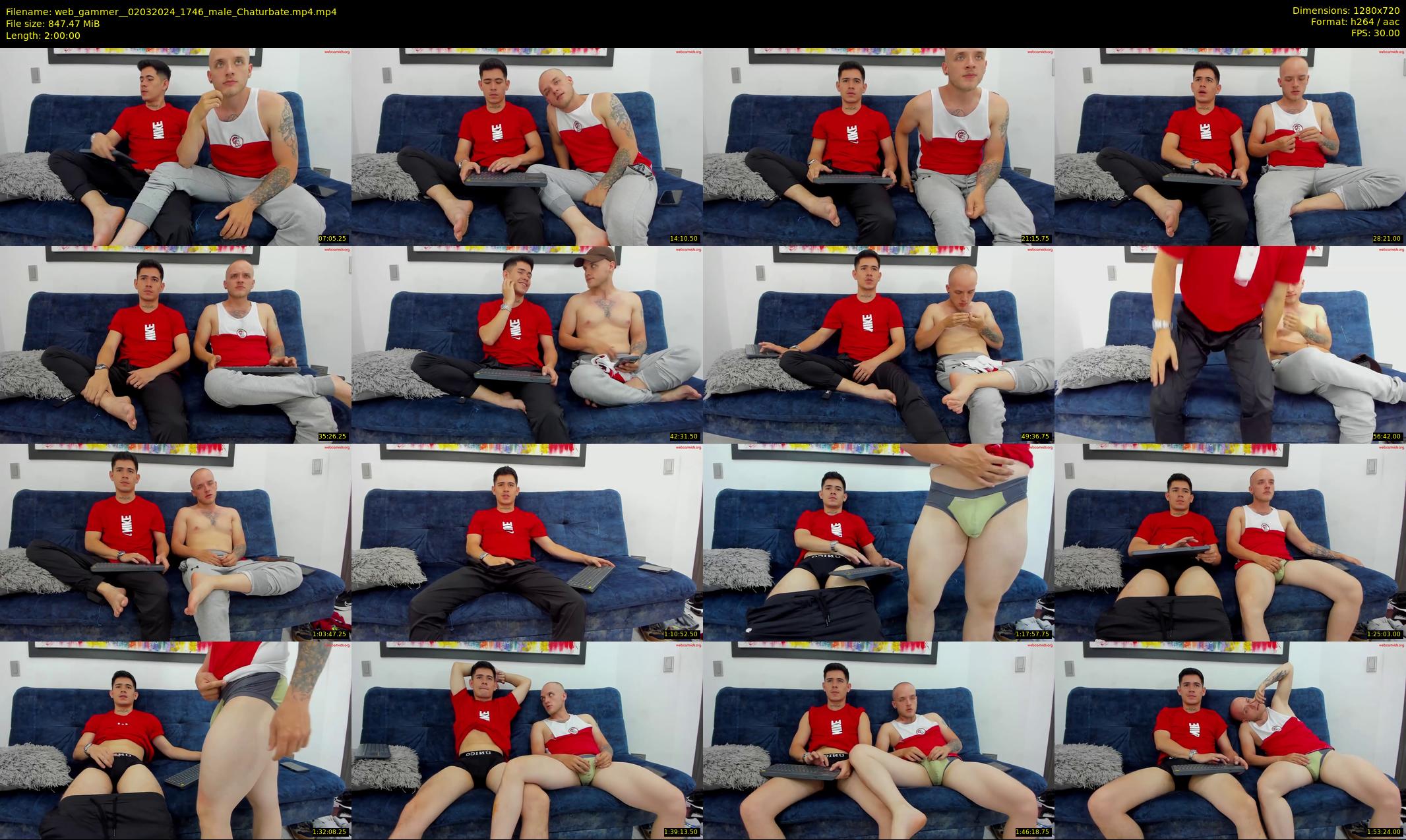 web_gammer_ — 120 minute Chaturbate male cam show recording, 720p, Mar 2, 2024