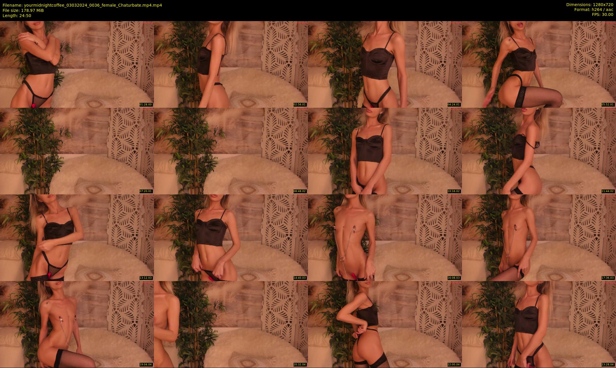 yourmidnightcoffee — 25 minute Chaturbate female cam show recording, 720p, Mar 3, 2024