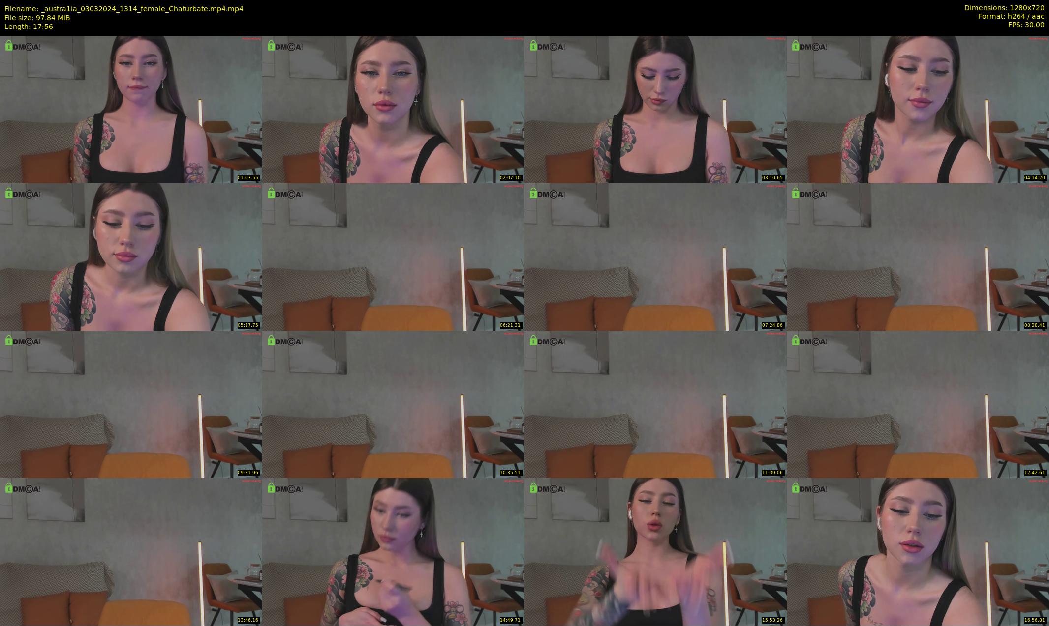 _austra1ia — 18 minute Chaturbate female cam show recording, 720p, Mar 3, 2024