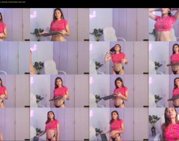 abril_w18 — 5 minute Chaturbate female cam show recording, 720p, Mar 4, 2024