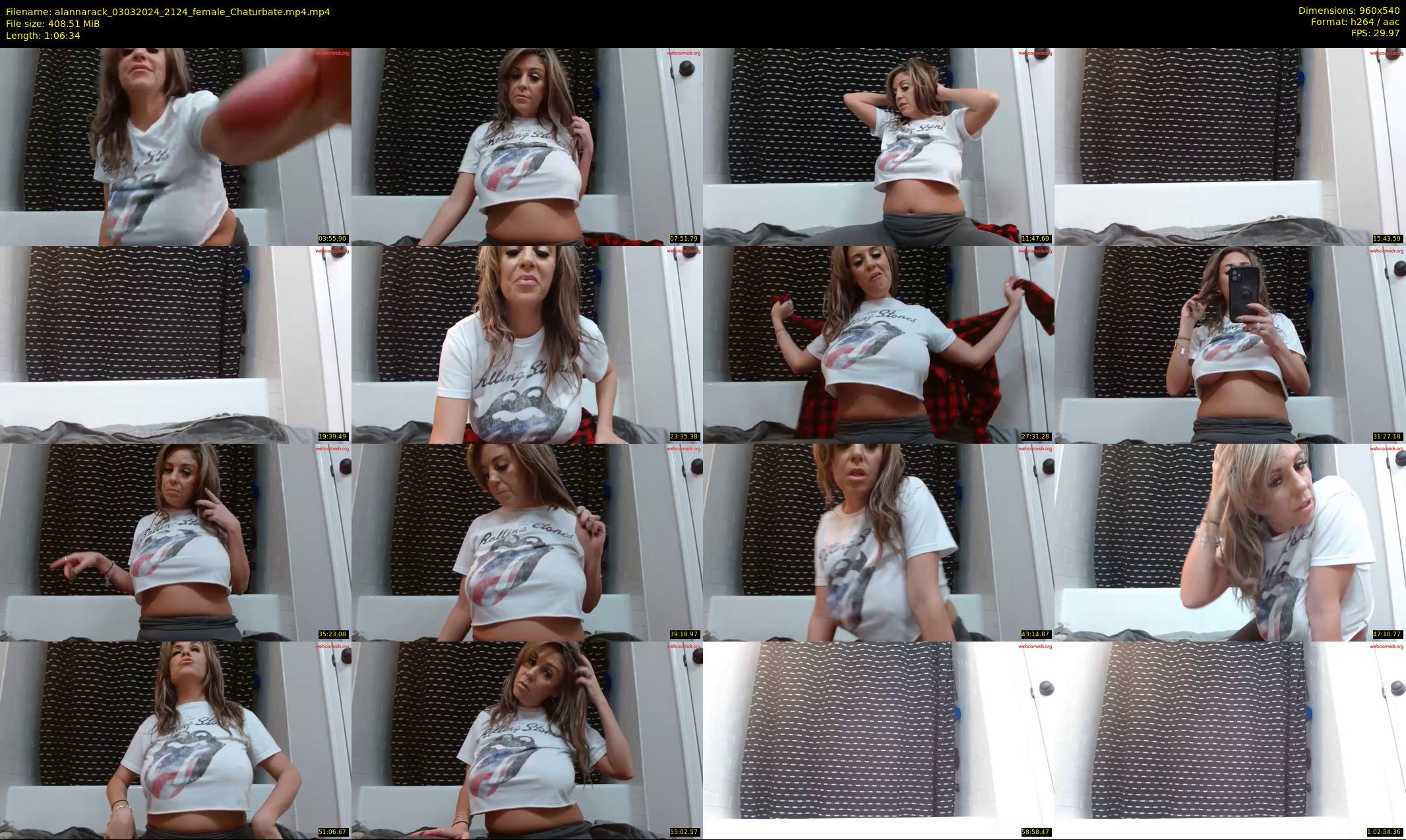 alannarack — 67 minute Chaturbate female cam show recording, 480p, Mar 3, 2024