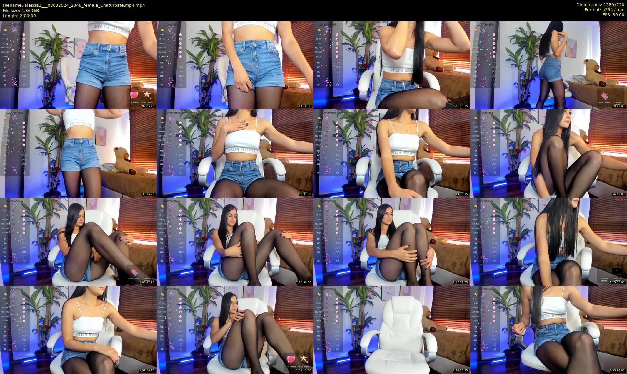 alessia1__ — 120 minute Chaturbate female cam show recording, 720p, Mar 3, 2024