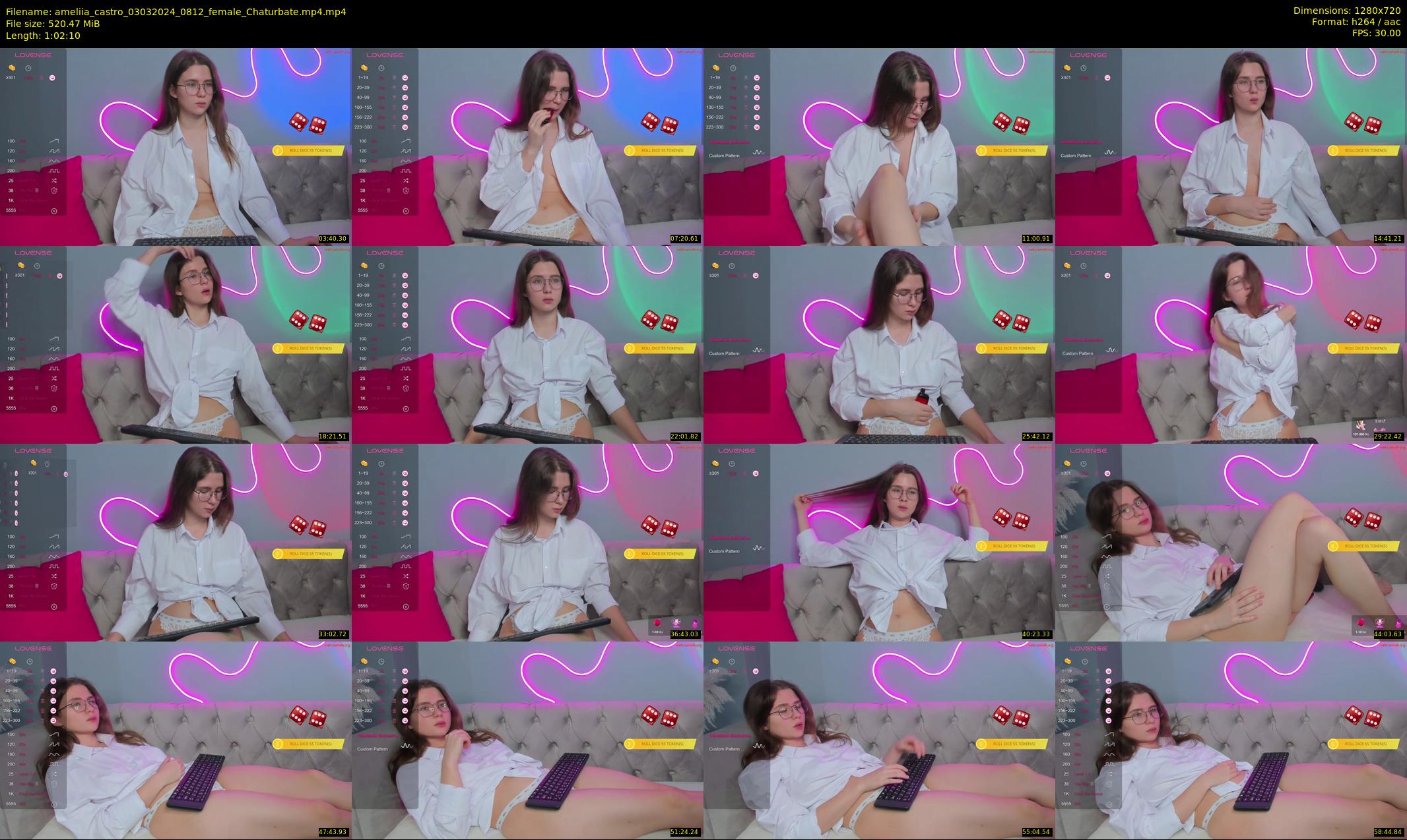 ameliia_castro — 63 minute Chaturbate female cam show recording, 720p, Mar 3, 2024