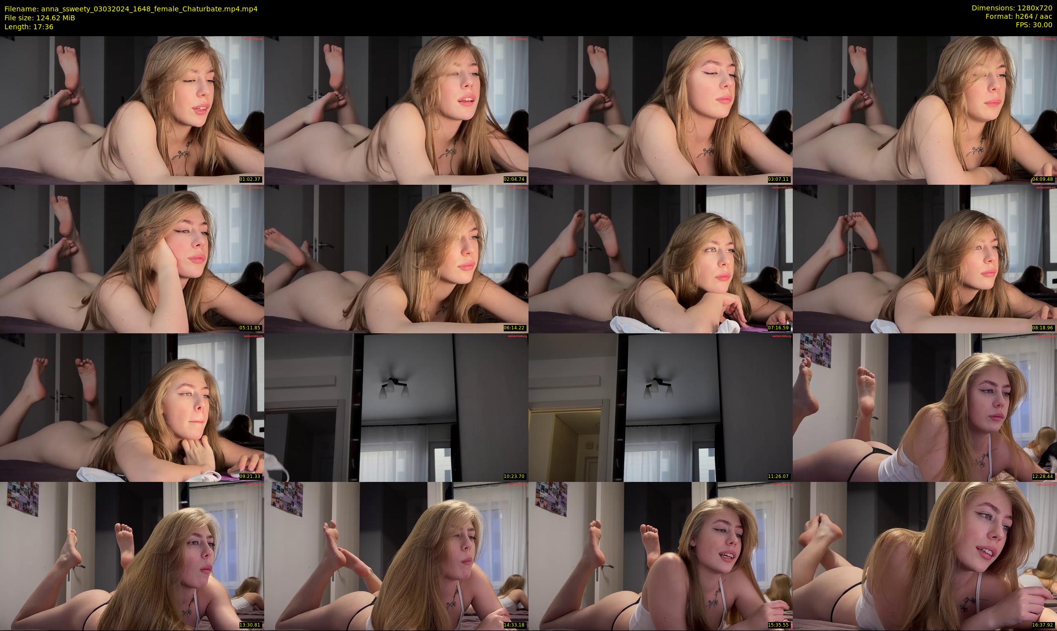 anna_ssweety — 18 minute Chaturbate female cam show recording, 720p, Mar 3, 2024