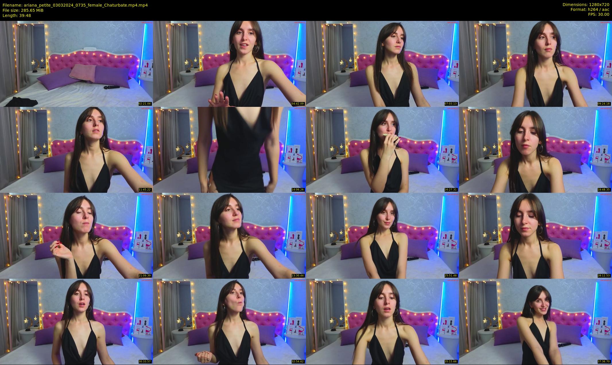 ariana_petite — 40 minute Chaturbate female cam show recording, 720p, Mar 3, 2024