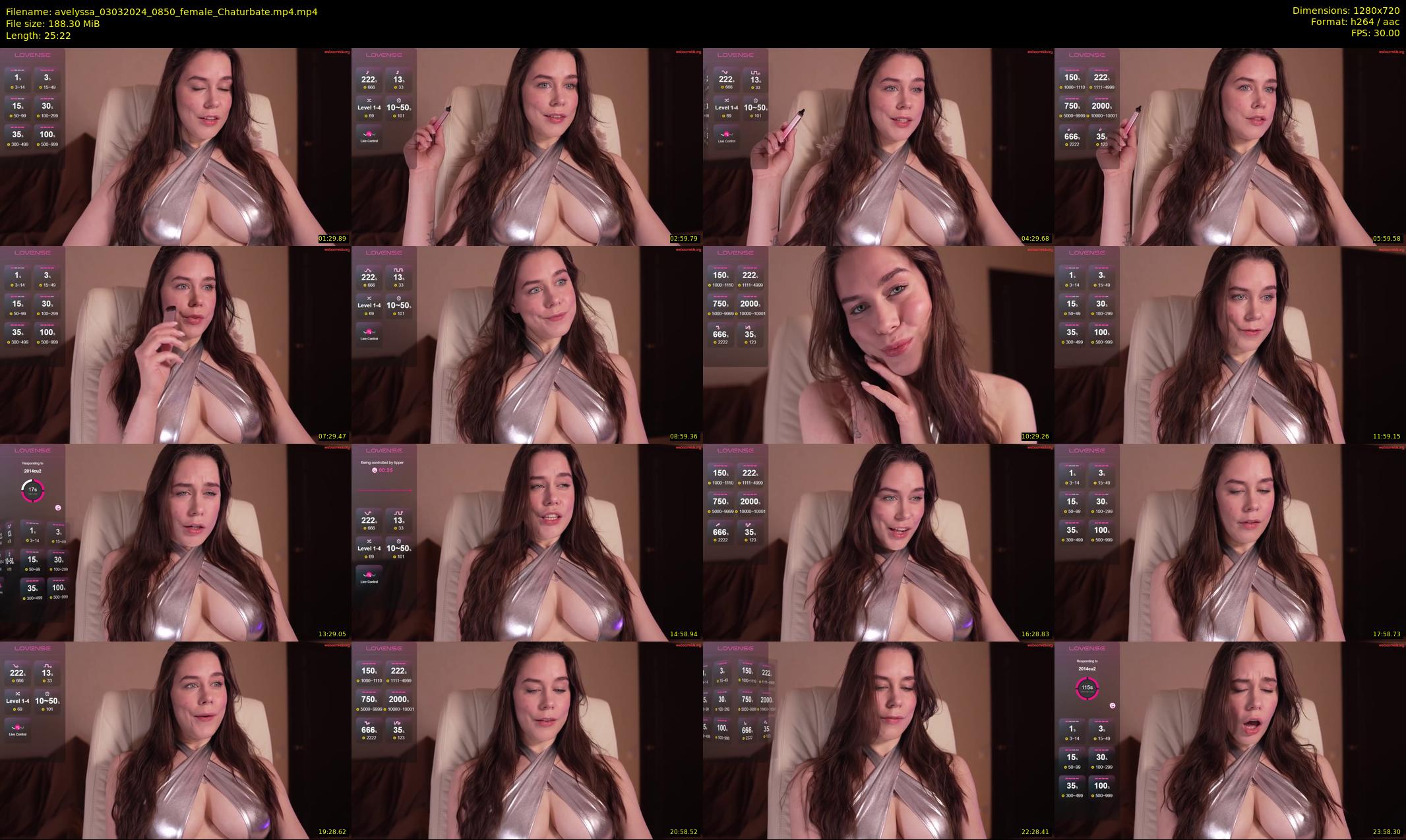 avelyssa — 26 minute Chaturbate female cam show recording, 720p, Mar 3, 2024