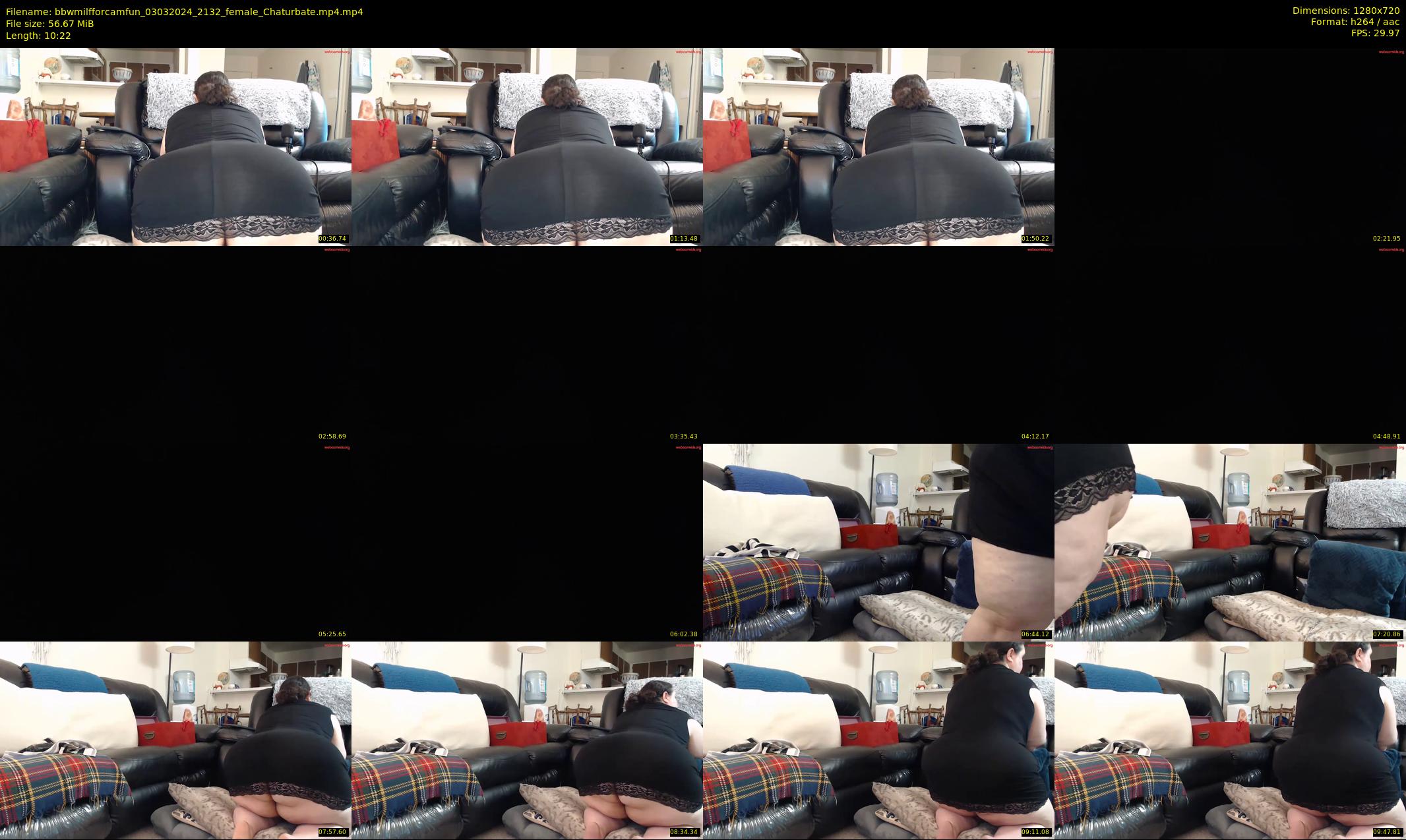 bbwmilfforcamfun — 11 minute Chaturbate female cam show recording, 720p, Mar 3, 2024