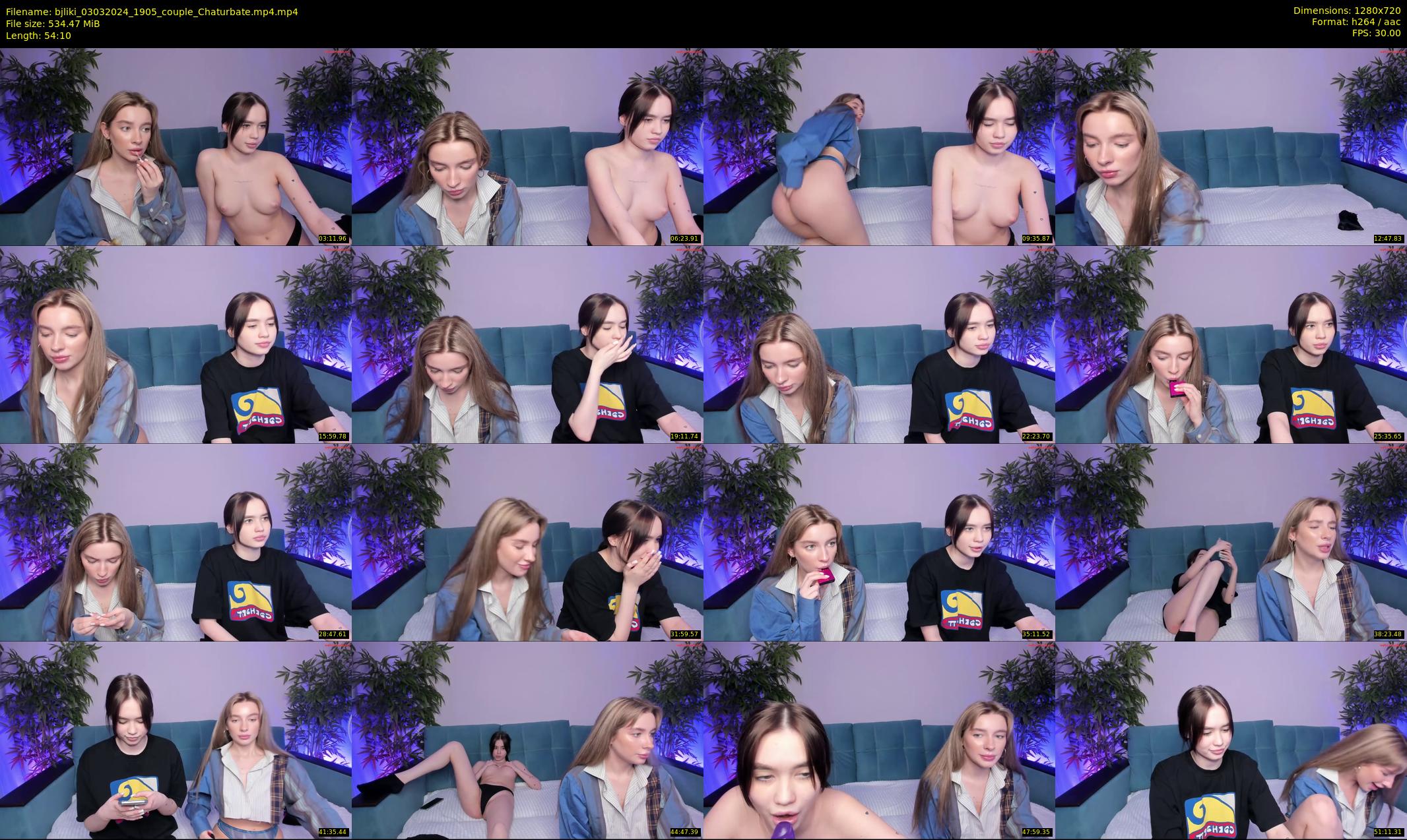 bjliki — 55 minute Chaturbate couple cam show recording, 720p, Mar 3, 2024