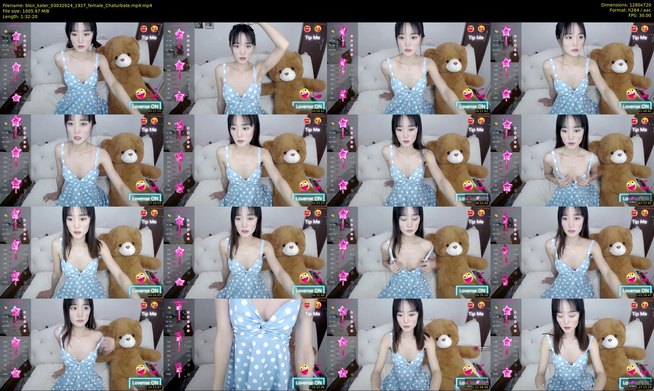 blon_kater — 93 minute Chaturbate female cam show recording, 720p, Mar 3, 2024