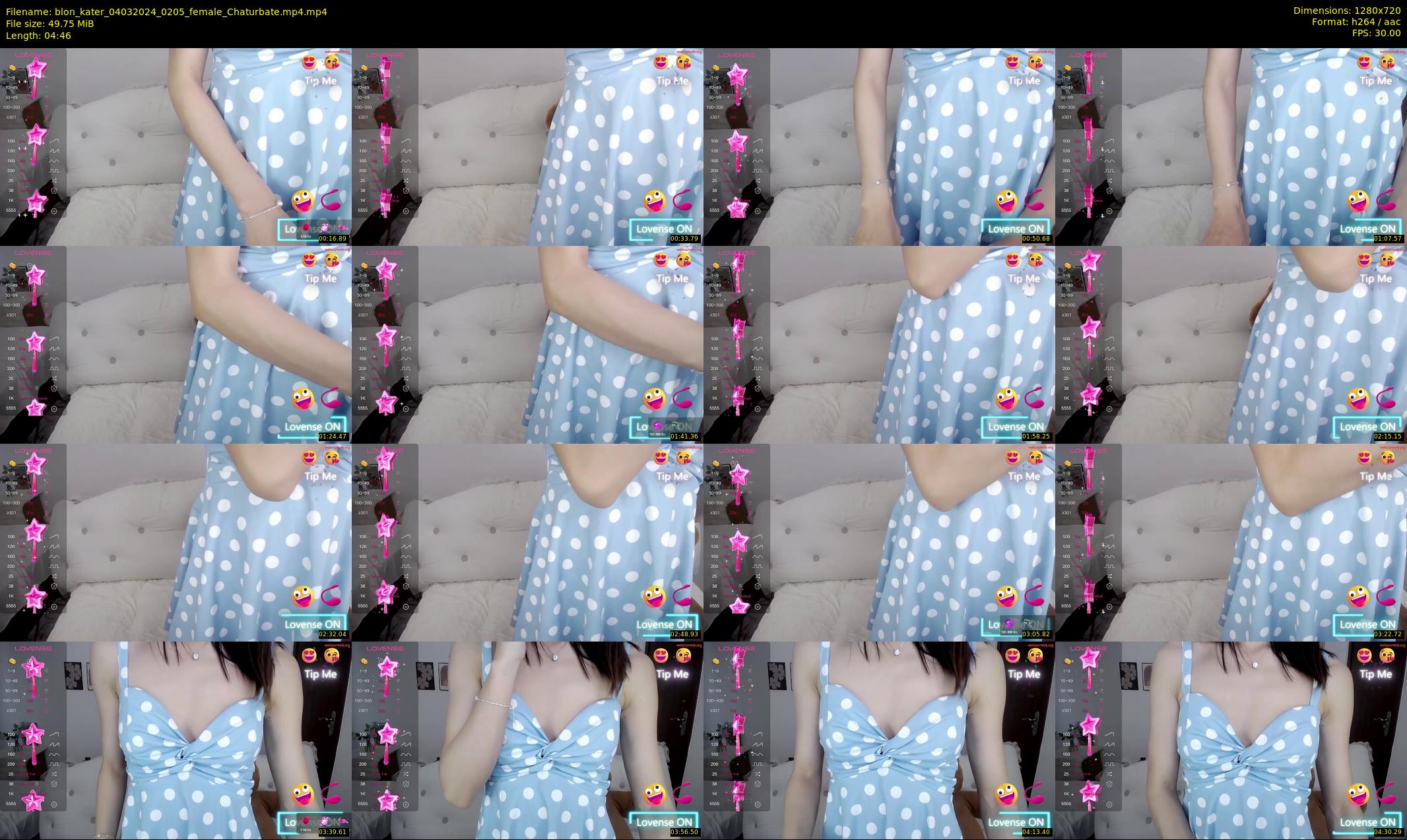 blon_kater — 5 minute Chaturbate female cam show recording, 720p, Mar 4, 2024