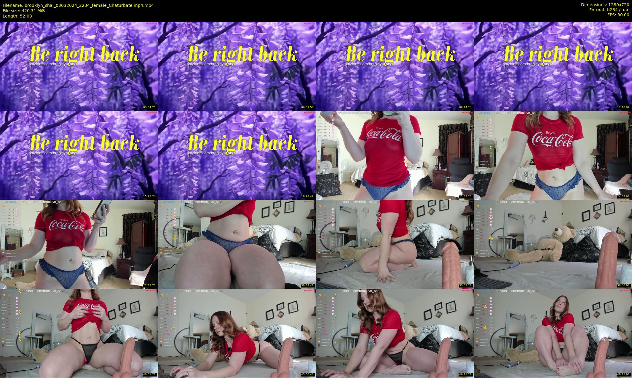brooklyn_shai — 53 minute Chaturbate couple cam show recording, 720p, Mar 3, 2024