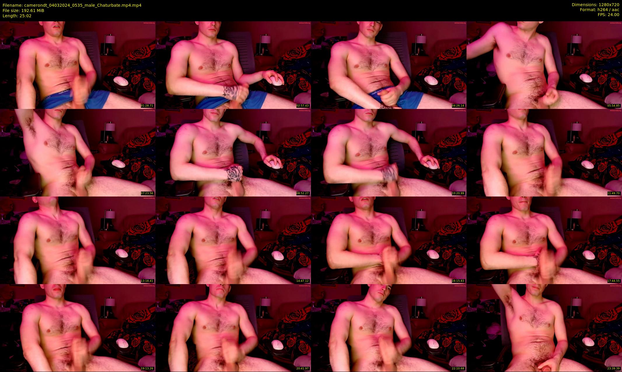 camerondt — 26 minute Chaturbate male cam show recording, 720p, Mar 4, 2024