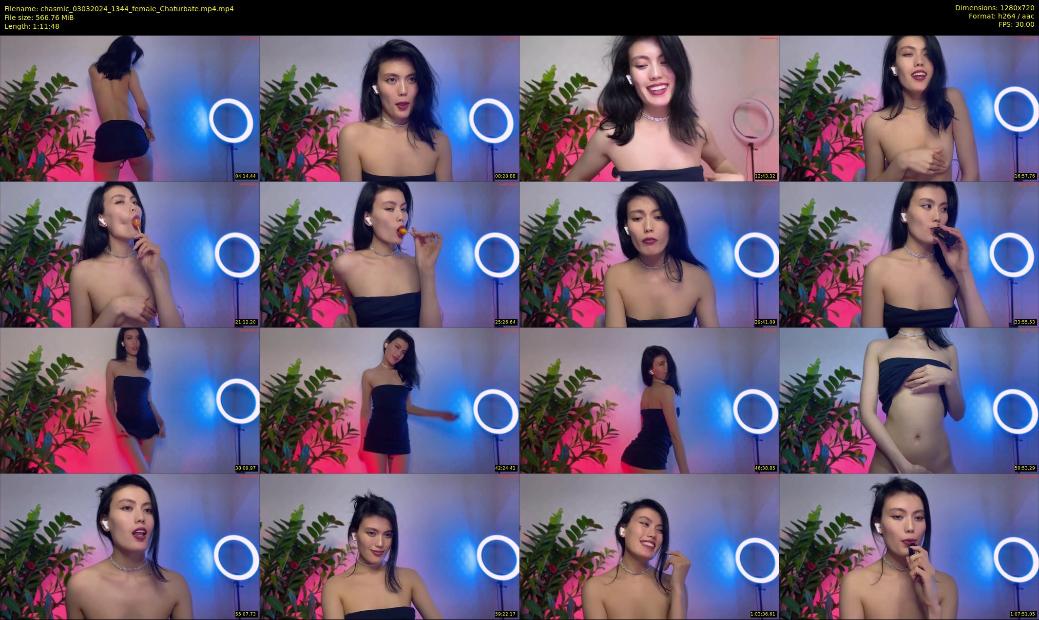 chasmic — 72 minute Chaturbate female cam show recording, 720p, Mar 3, 2024