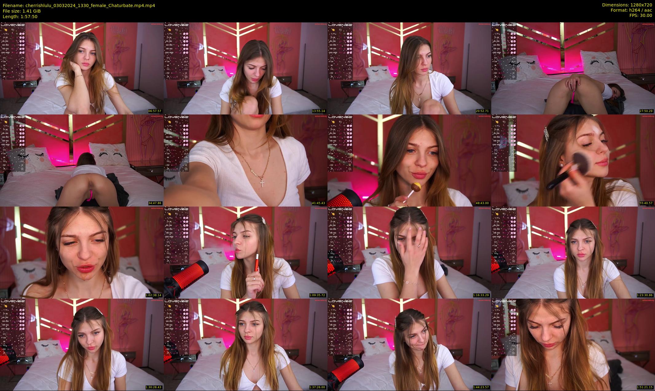 cherrishlulu — 118 minute Chaturbate female cam show recording, 720p, Mar 3, 2024