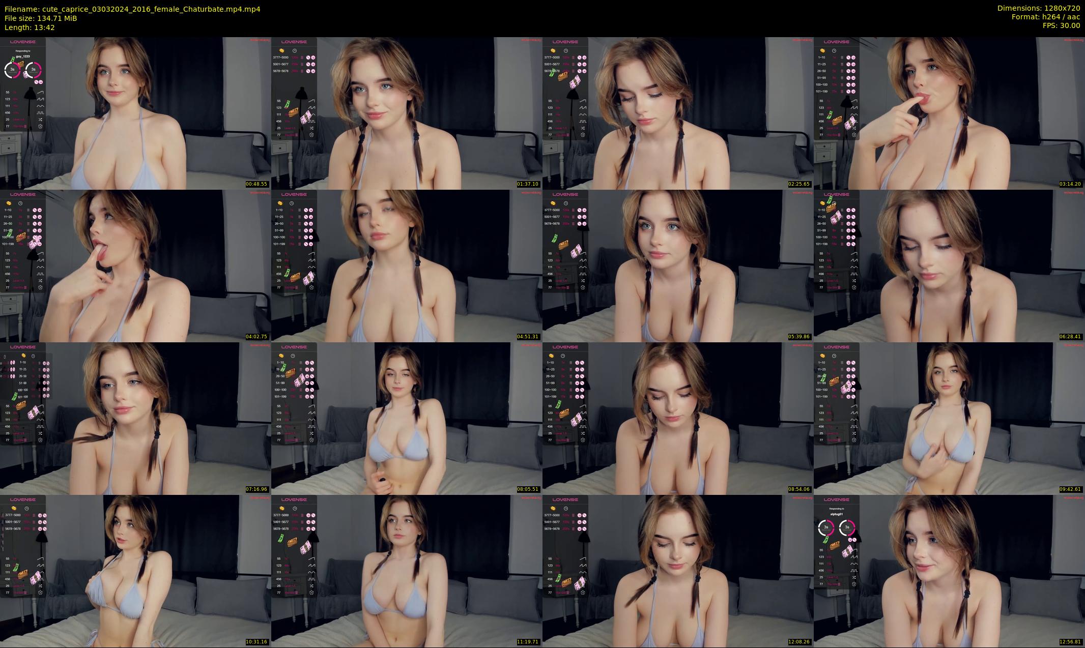 cute_caprice — 14 minute Chaturbate female cam show recording, 720p, Mar 3, 2024