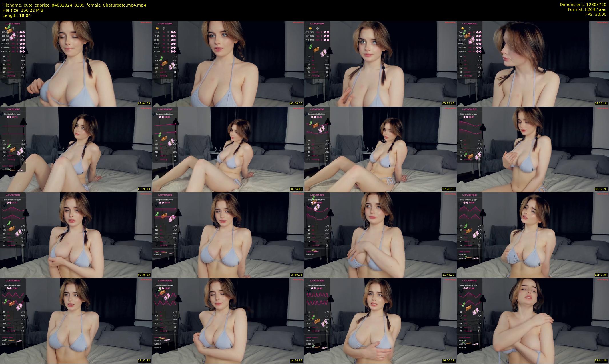 cute_caprice — 19 minute Chaturbate female cam show recording, 720p, Mar 4, 2024