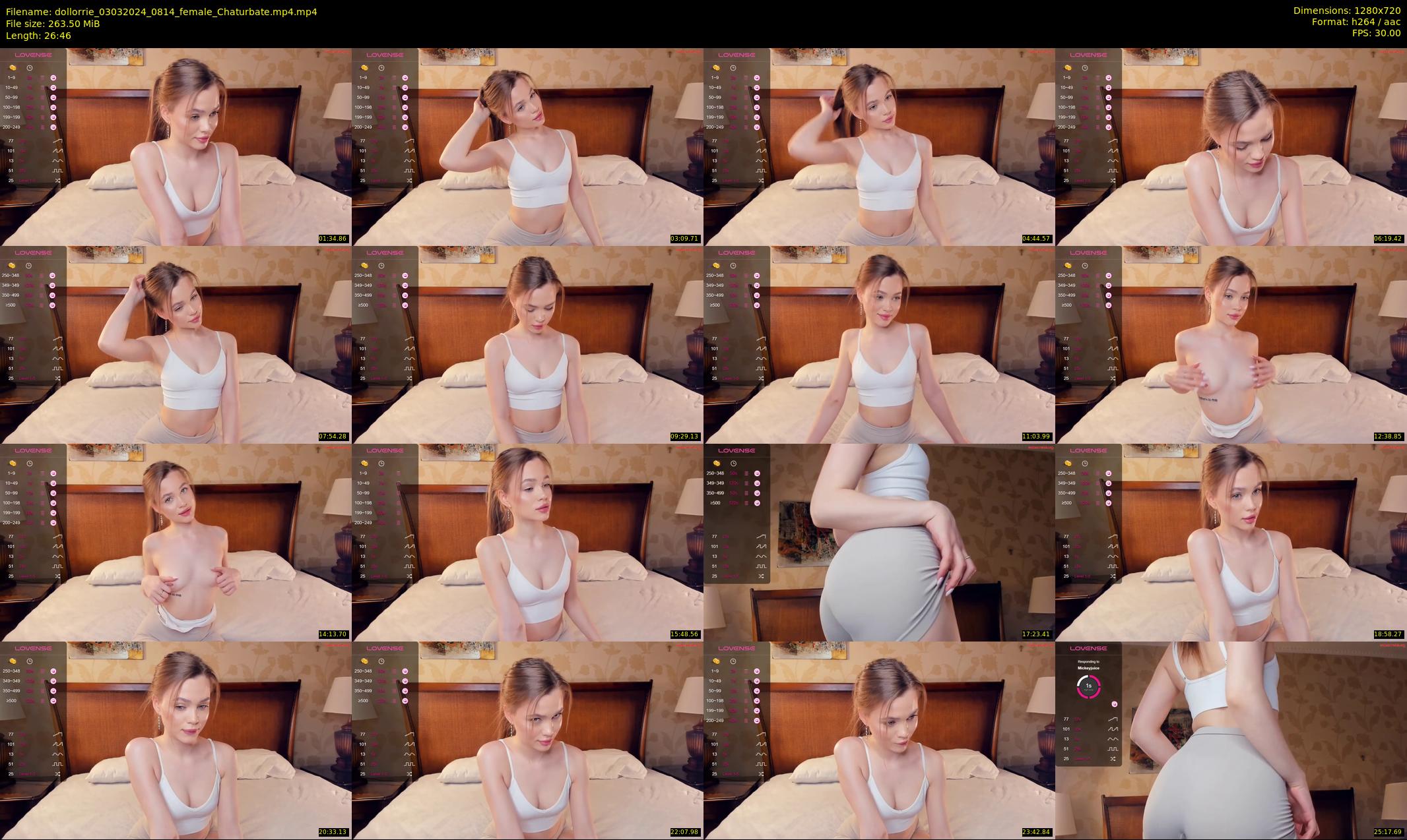dollorrie — 27 minute Chaturbate couple cam show recording, 720p, Mar 3, 2024