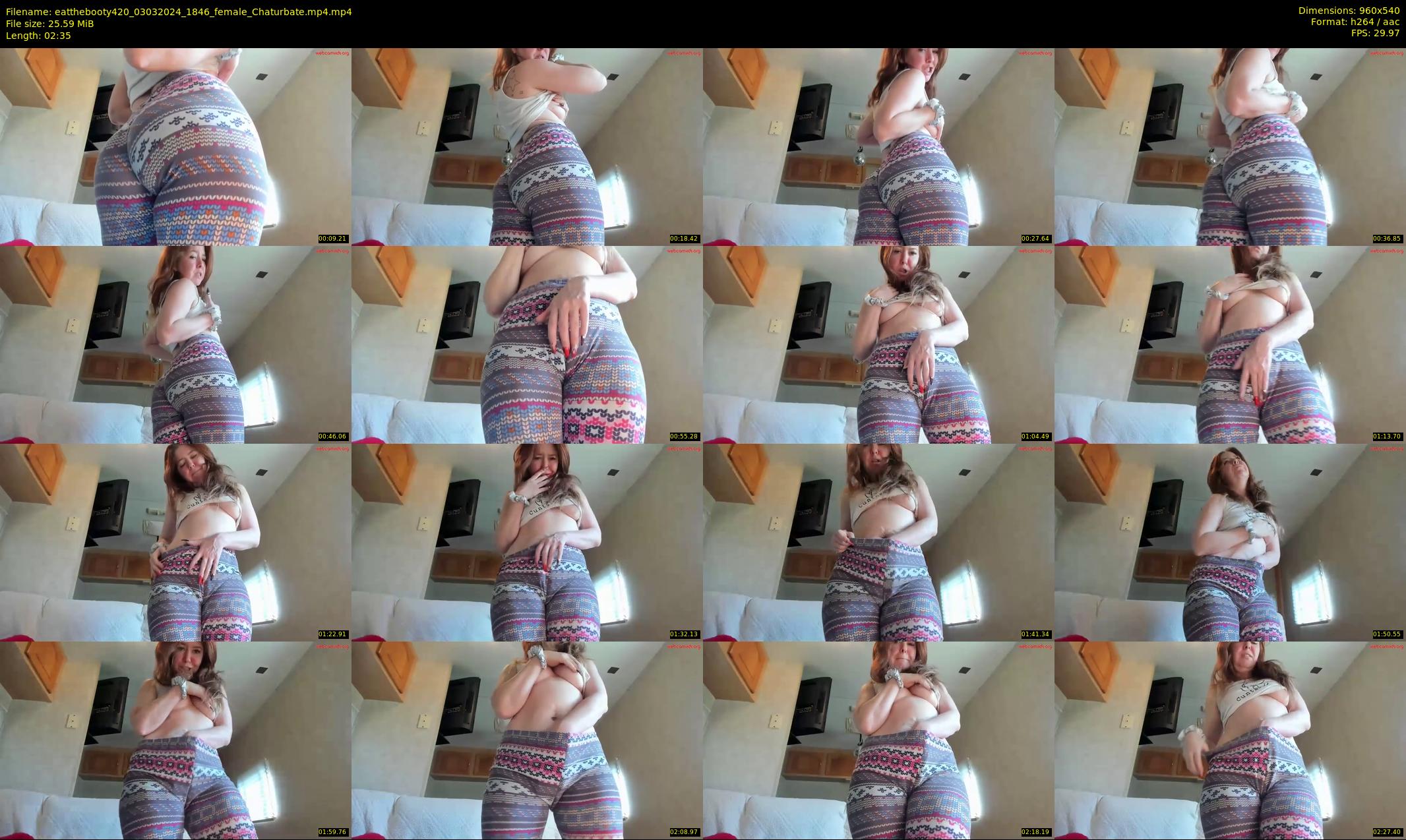 eatthebooty420 — 3 minute Chaturbate female cam show recording, 480p, Mar 3, 2024
