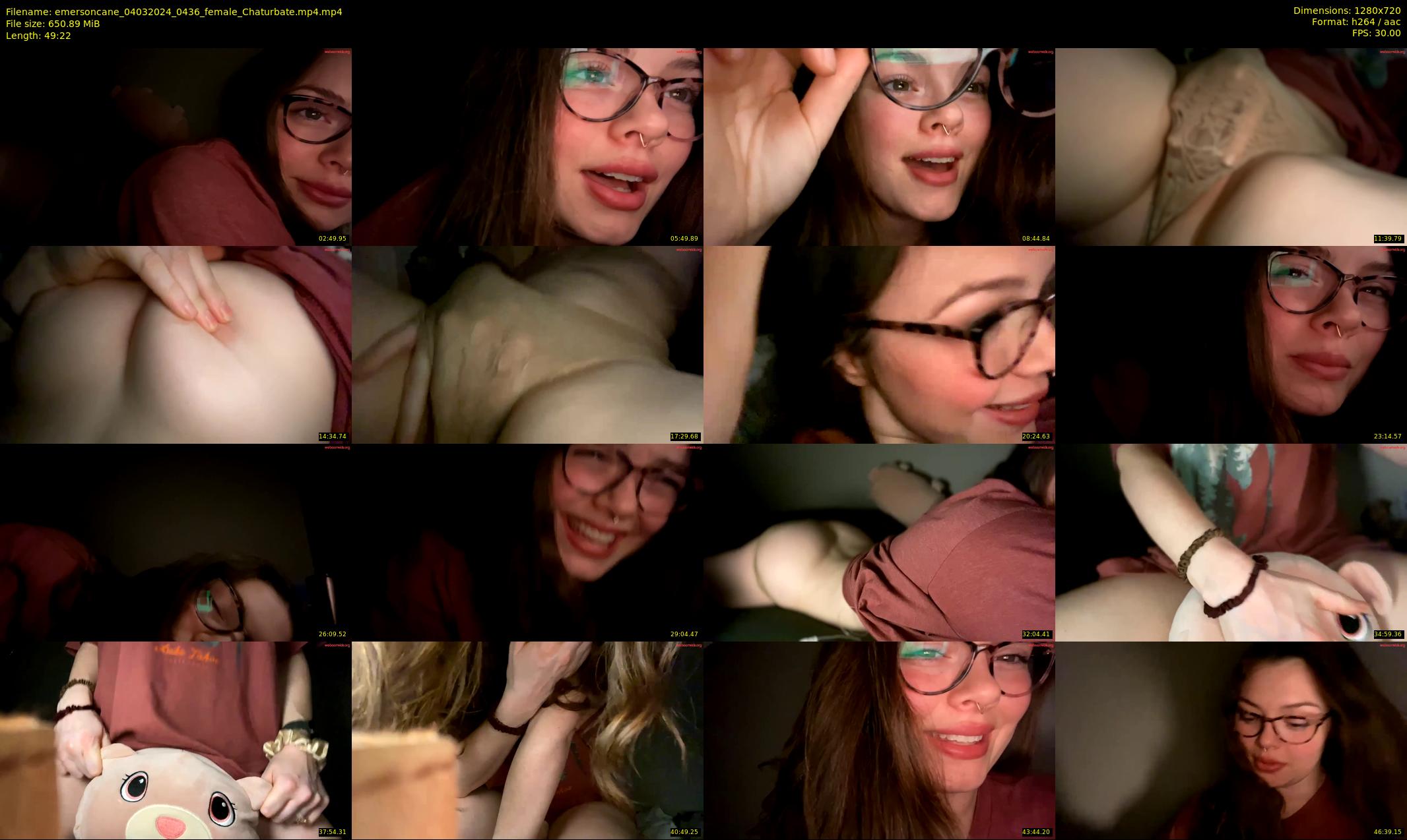 emersoncane — 50 minute Chaturbate female cam show recording, 720p, Mar 4, 2024
