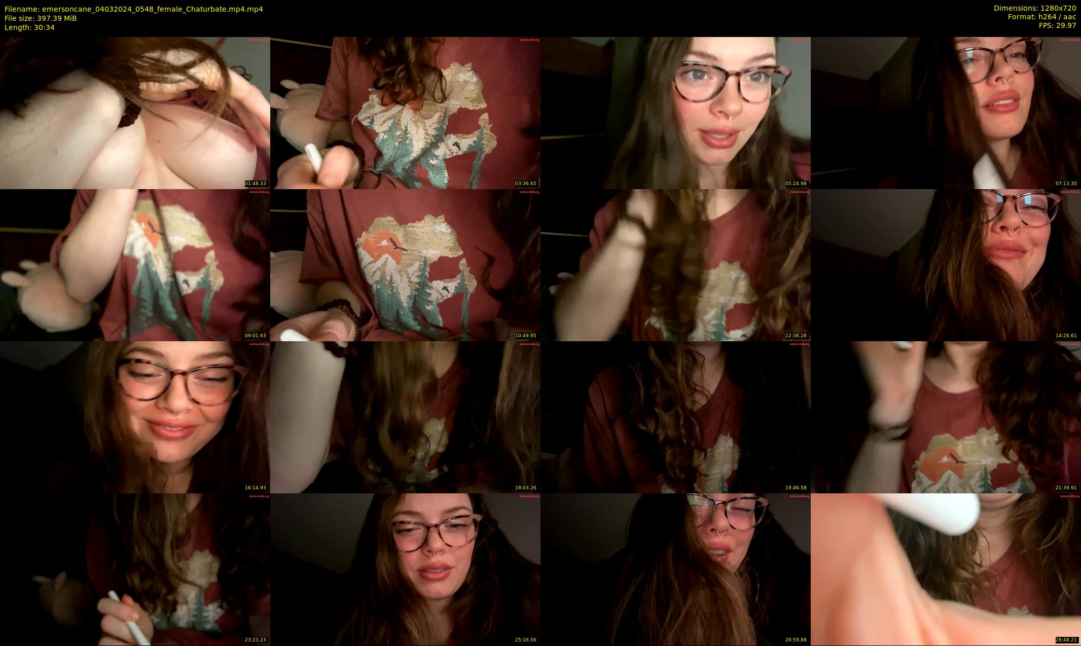 emersoncane — 31 minute Chaturbate female cam show recording, 720p, Mar 4, 2024