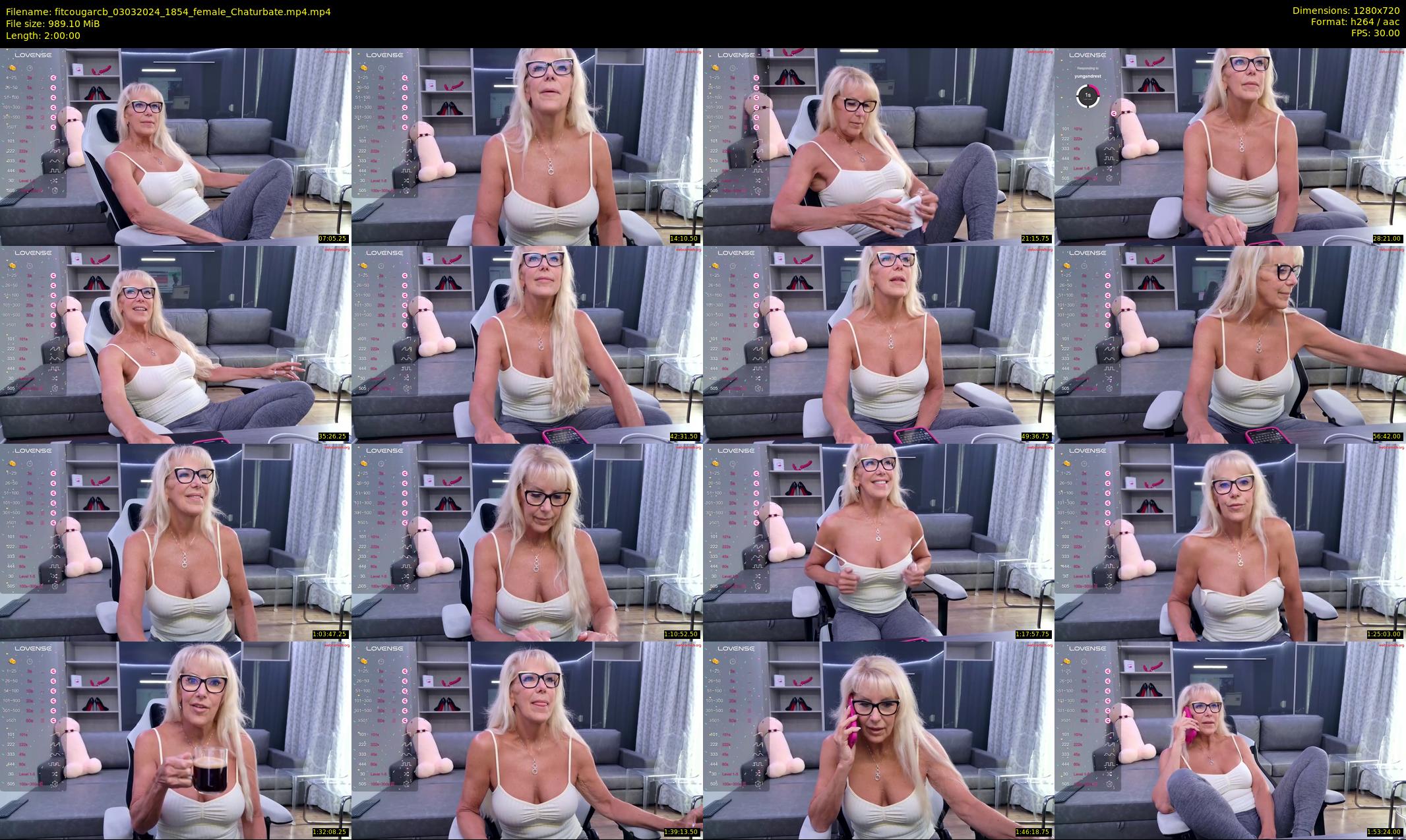 fitcougarcb — 120 minute Chaturbate female cam show recording, 720p, Mar 3, 2024