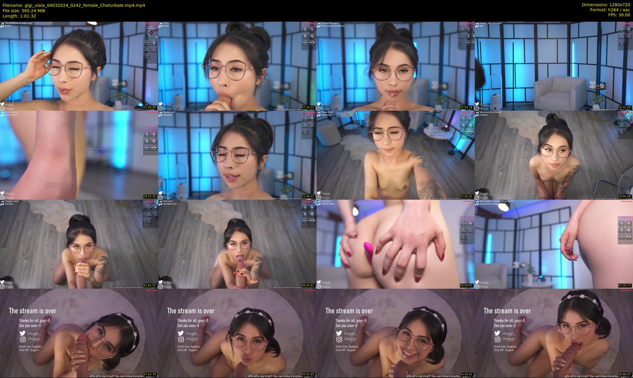 gigi_ulala — 62 minute Chaturbate female cam show recording, 720p, Mar 4, 2024