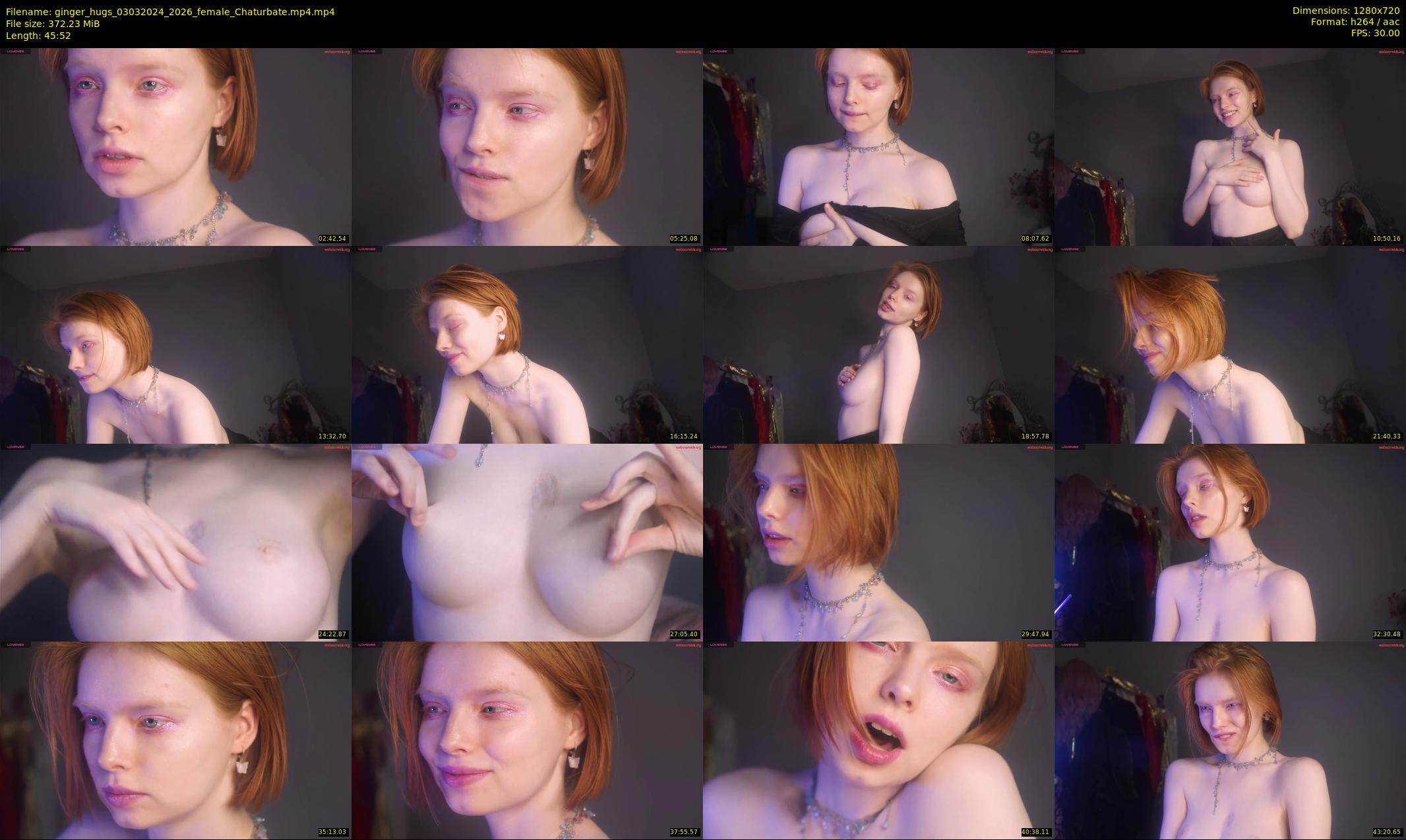ginger_hugs — 46 minute Chaturbate female cam show recording, 720p, Mar 3, 2024