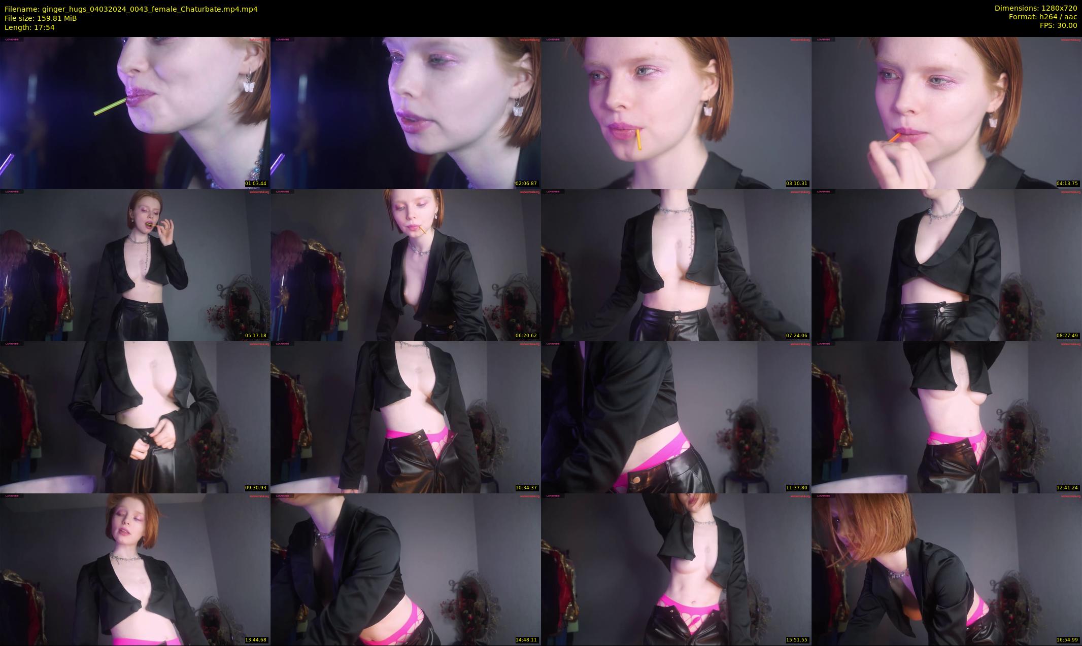 ginger_hugs — 18 minute Chaturbate female cam show recording, 720p, Mar 4, 2024