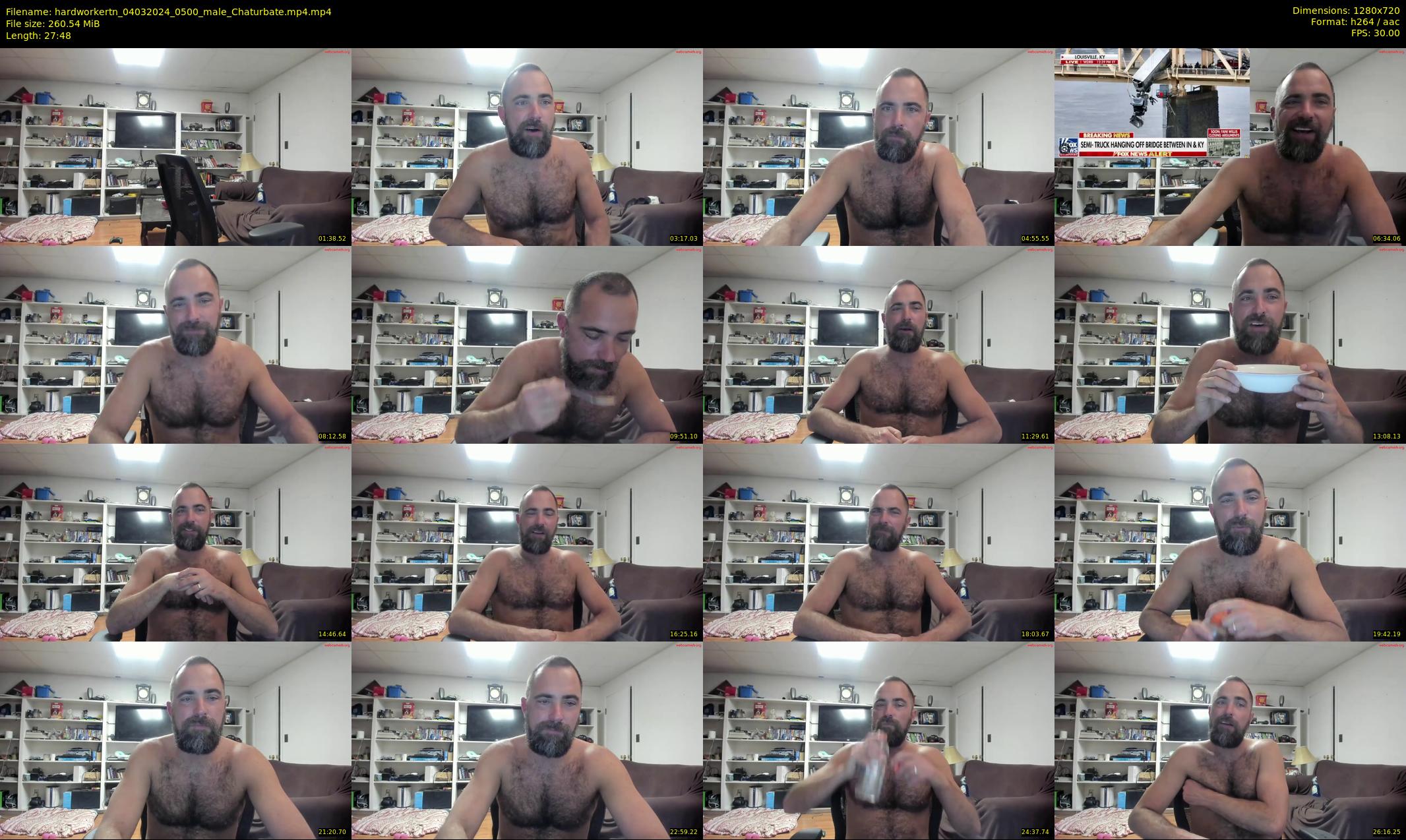 hardworkertn — 28 minute Chaturbate male cam show recording, 720p, Mar 4, 2024