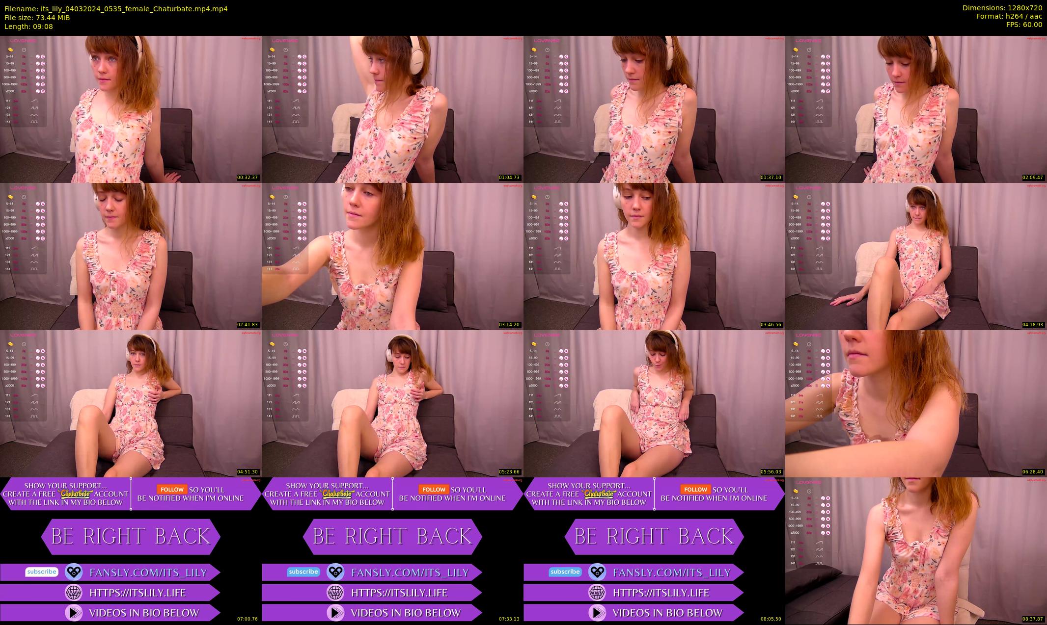 its_lily — 10 minute Chaturbate female cam show recording, 720p, Mar 4, 2024