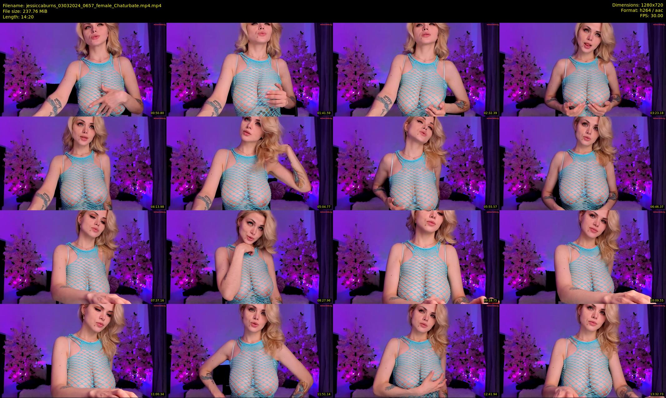 jessiccaburns — 15 minute Chaturbate female cam show recording, 720p, Mar 3, 2024