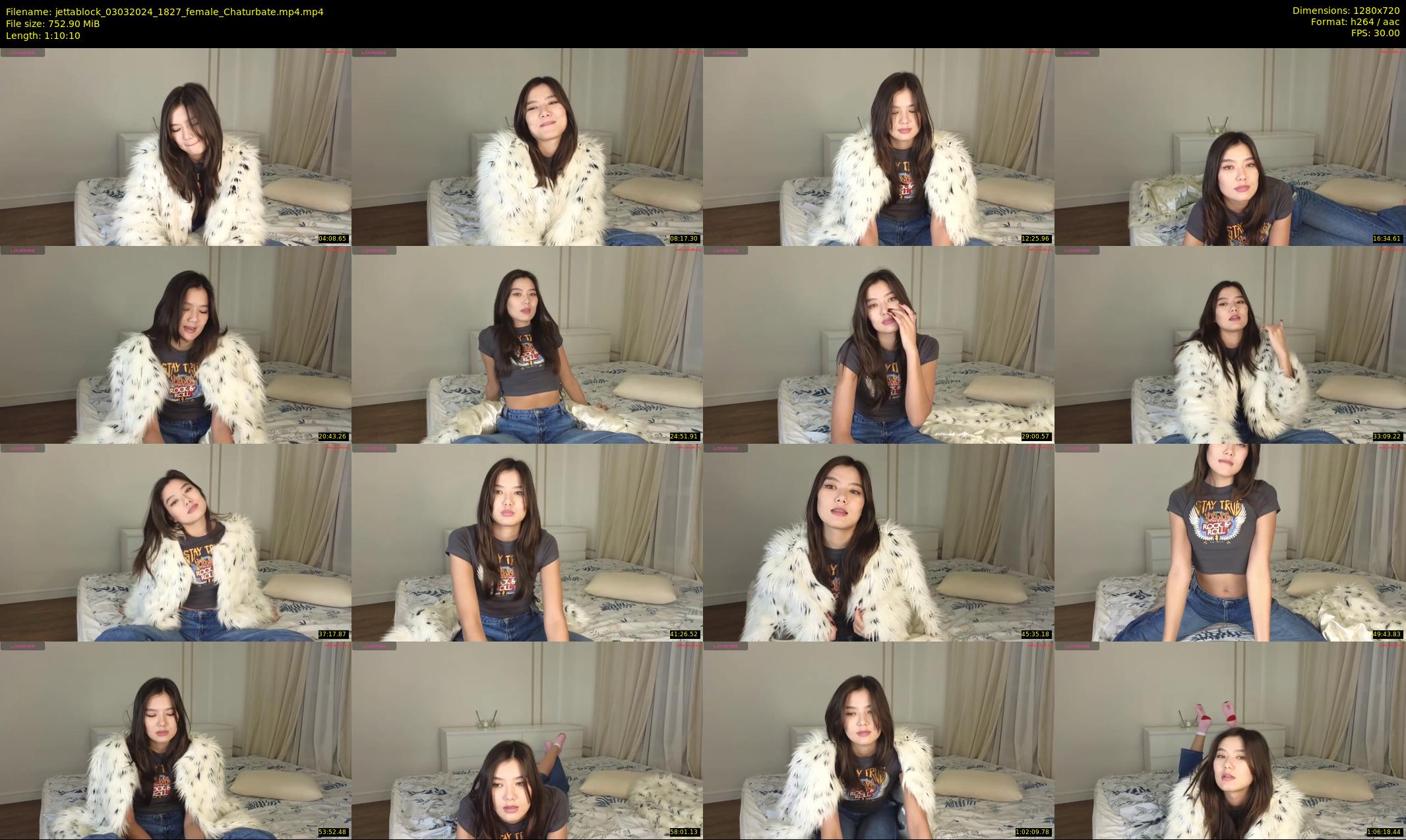 jettablock — 71 minute Chaturbate female cam show recording, 720p, Mar 3, 2024