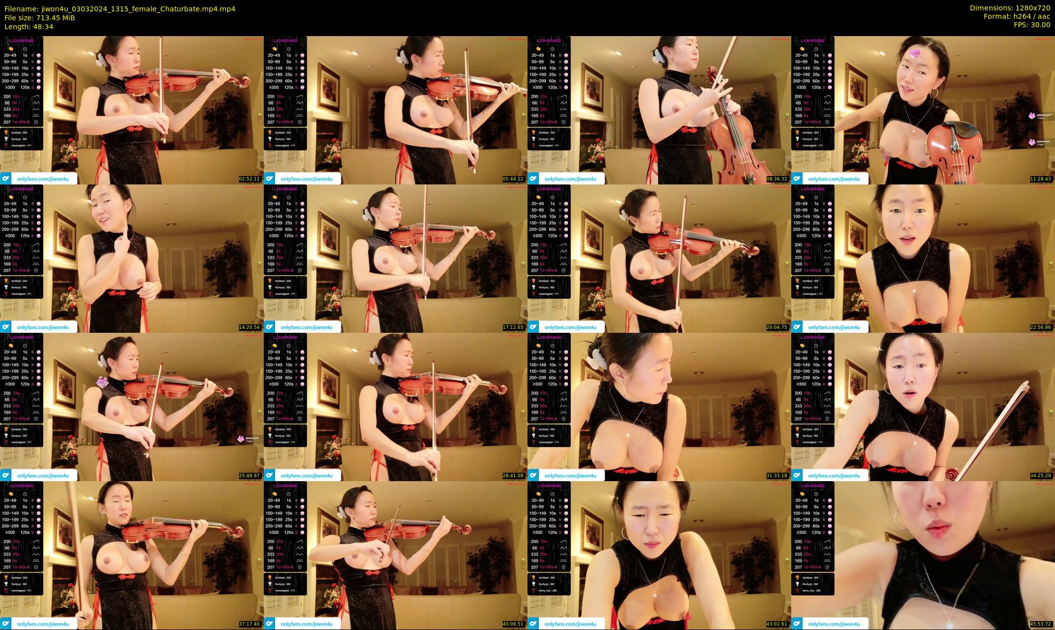 jiwon4u — 49 minute Chaturbate female cam show recording, 720p, Mar 3, 2024