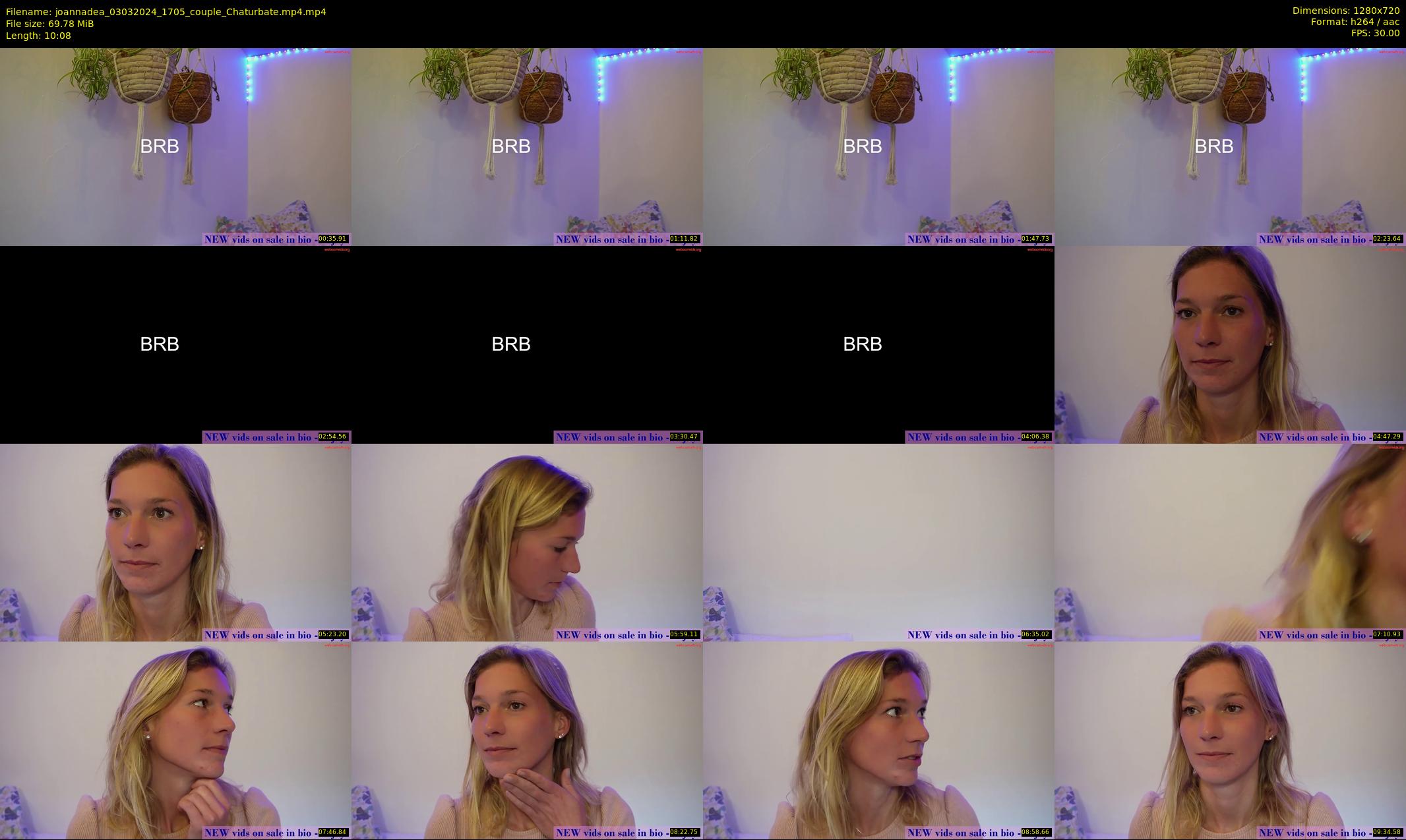joannadea — 11 minute Chaturbate female cam show recording, 720p, Mar 3, 2024
