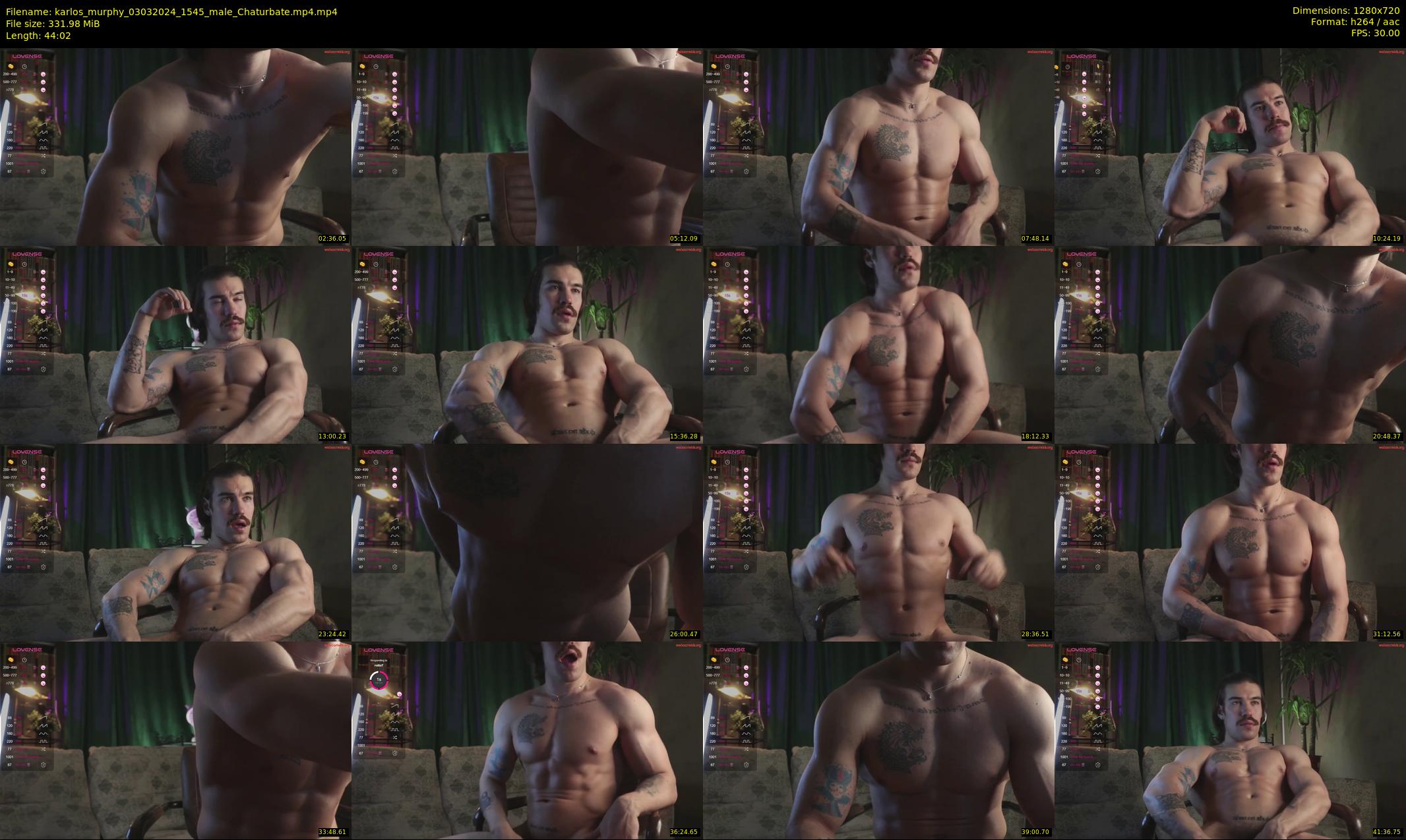 karlos_murphy — 45 minute Chaturbate male cam show recording, 720p, Mar 3, 2024