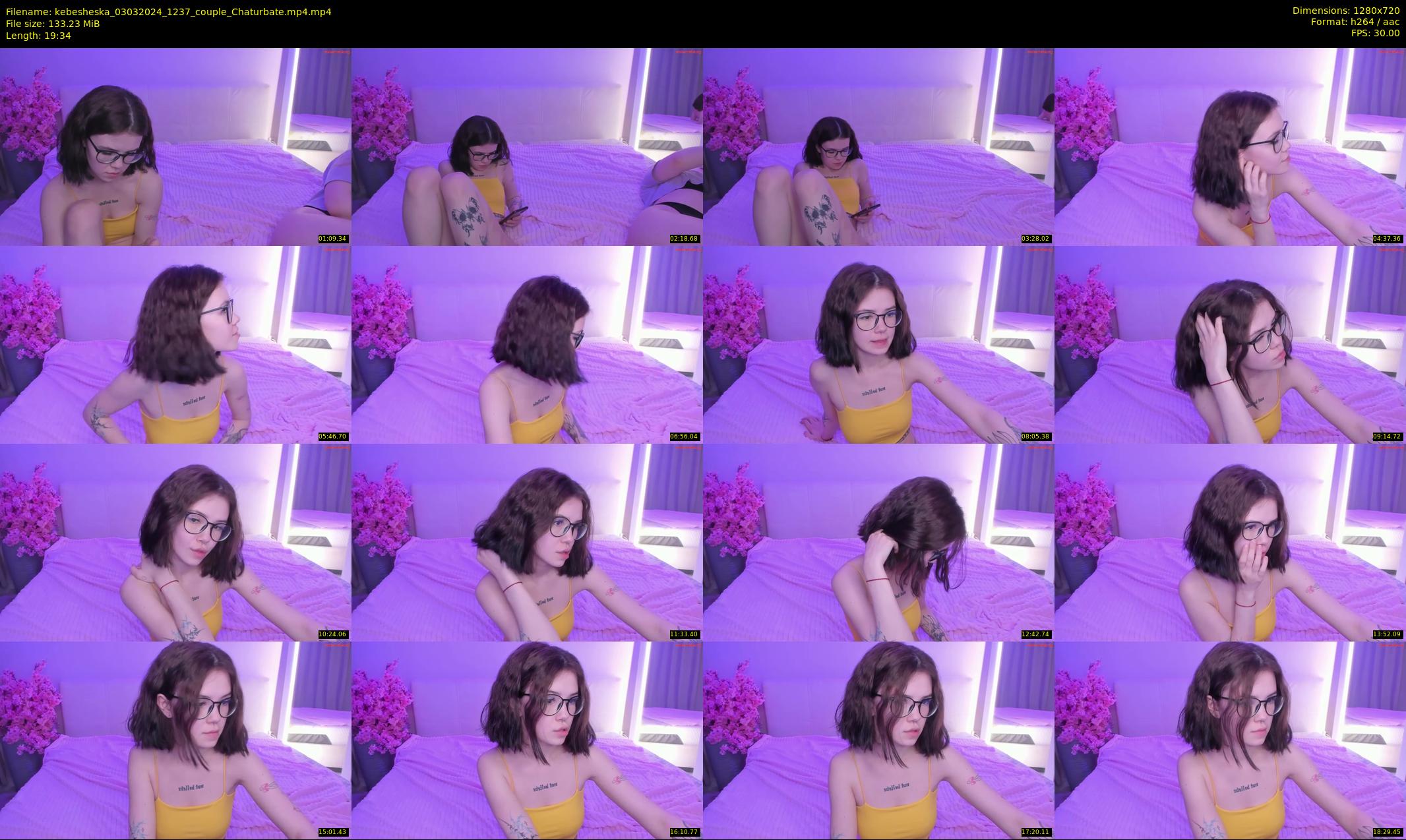 kebesheska — 20 minute Chaturbate couple cam show recording, 720p, Mar 3, 2024
