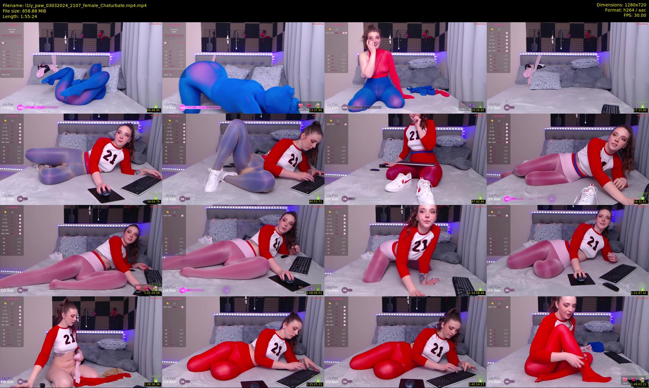 l1ly_paw — 116 minute Chaturbate female cam show recording, 720p, Mar 3, 2024