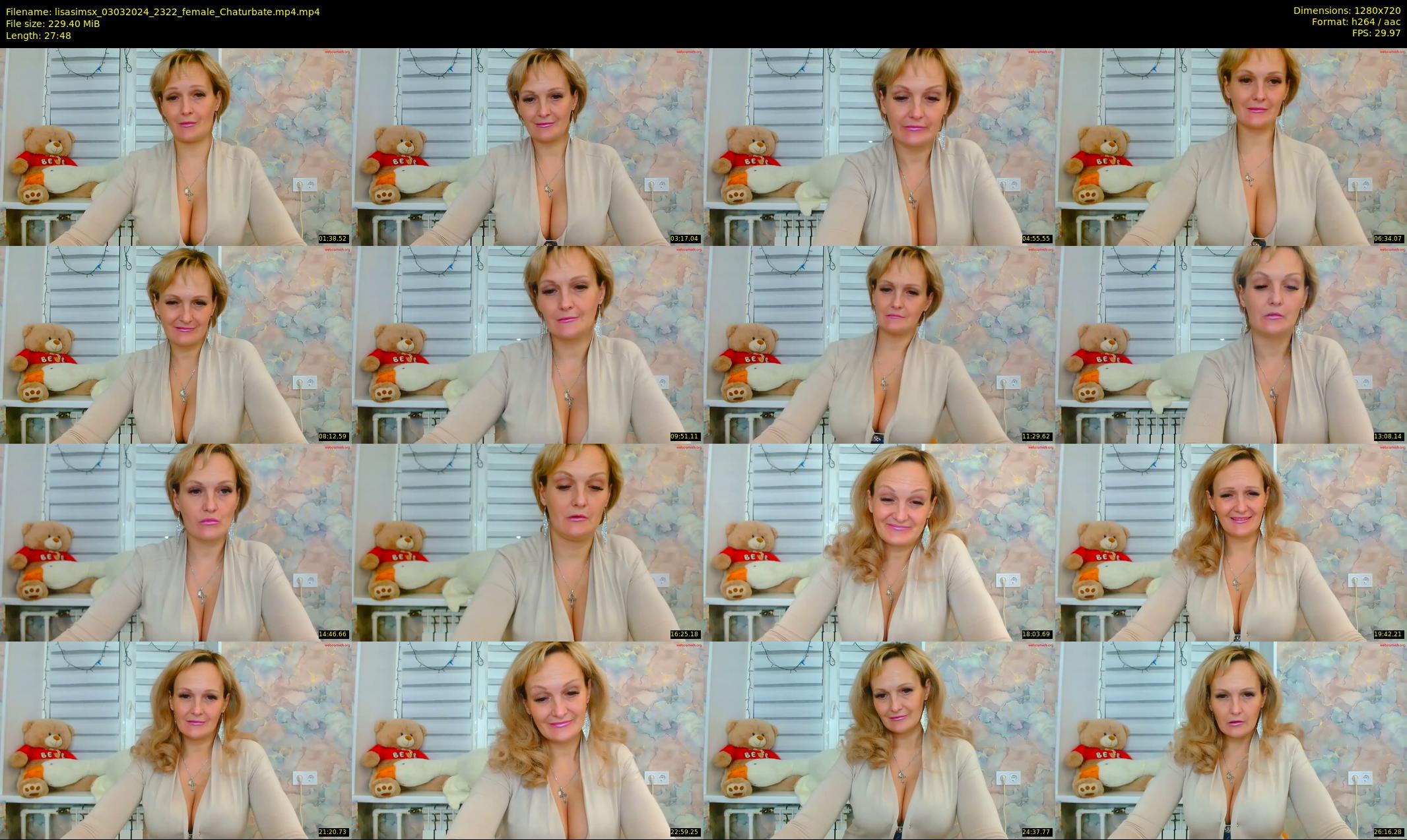 lisasimsx — 28 minute Chaturbate female cam show recording, 720p, Mar 3, 2024