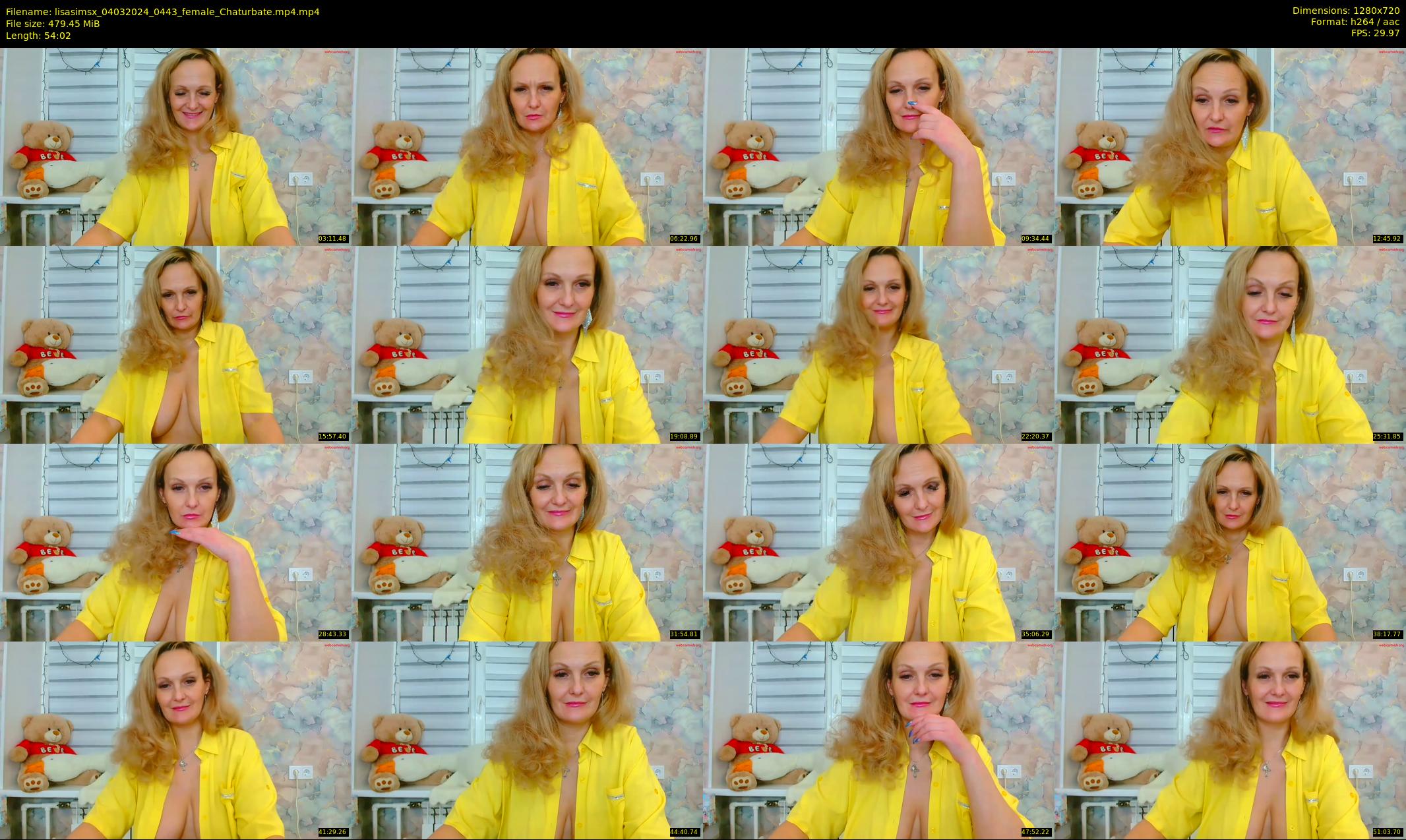 lisasimsx — 55 minute Chaturbate female cam show recording, 720p, Mar 4, 2024