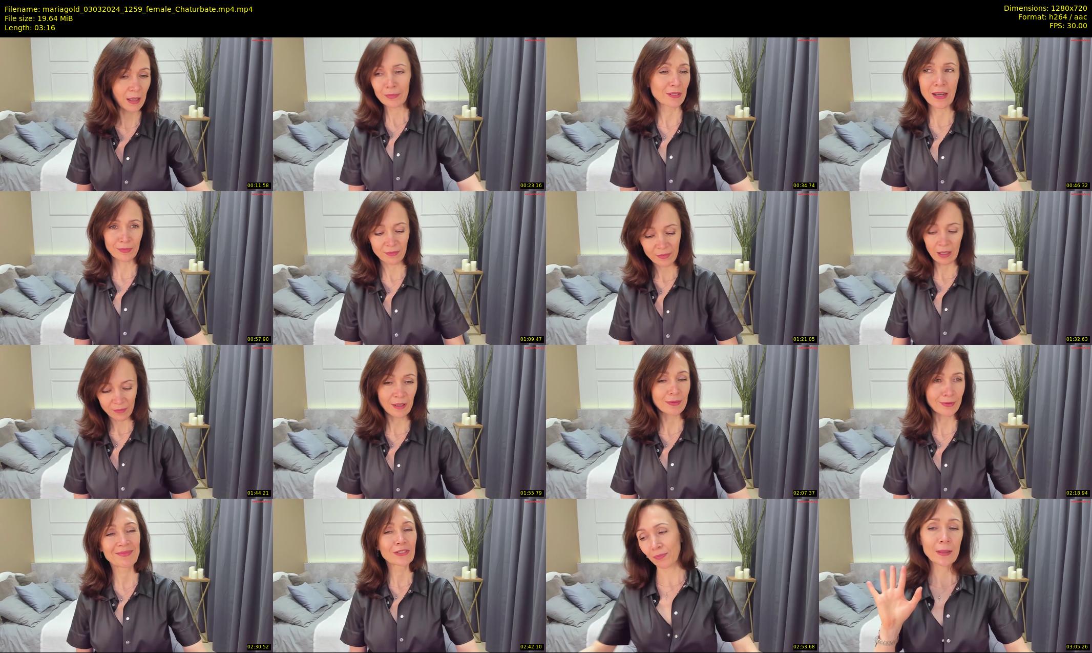 mariagold — 4 minute Chaturbate female cam show recording, 720p, Mar 3, 2024