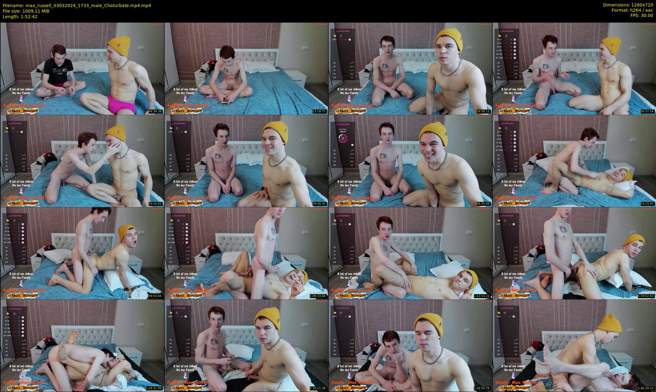max_russell — 113 minute Chaturbate male cam show recording, 720p, Mar 3, 2024