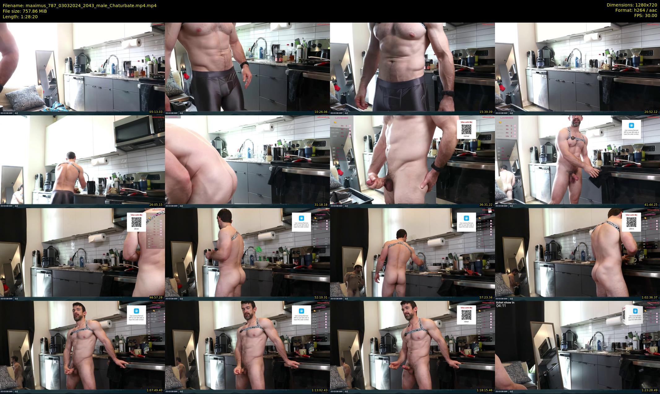 maximus_787 — 89 minute Chaturbate male cam show recording, 720p, Mar 3, 2024