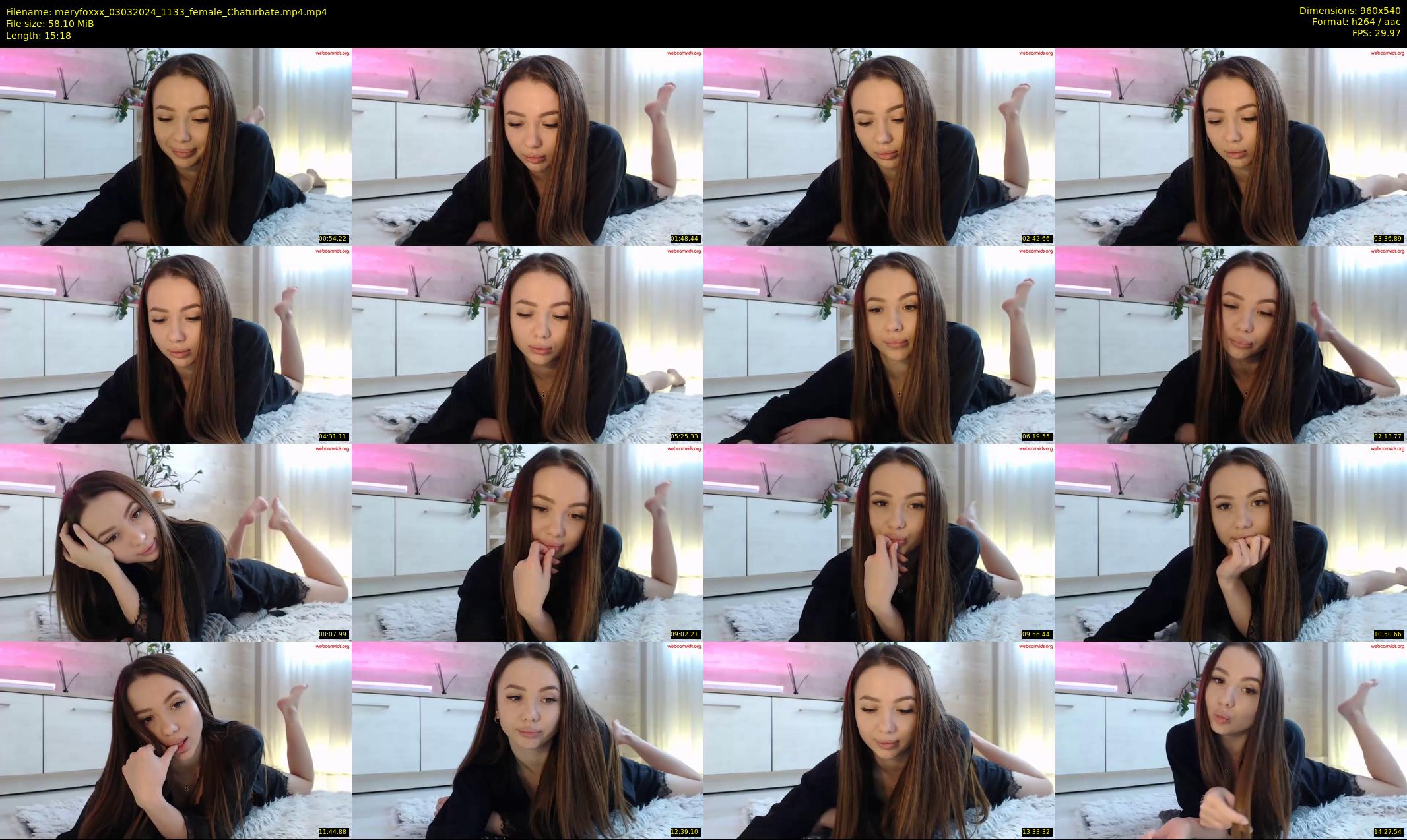meryfoxxx — 16 minute Chaturbate female cam show recording, 480p, Mar 3, 2024