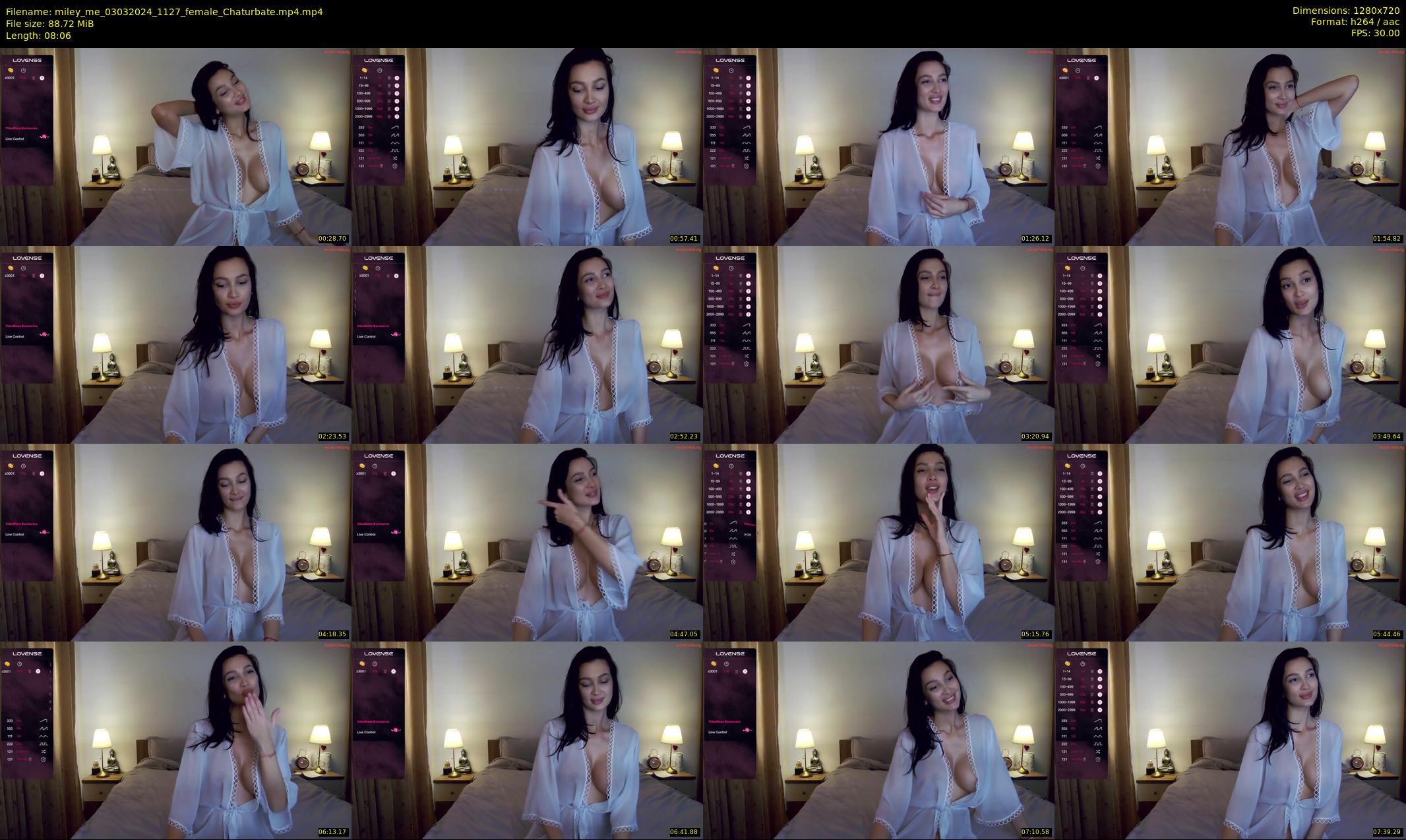 miley_me — 9 minute Chaturbate female cam show recording, 720p, Mar 3, 2024