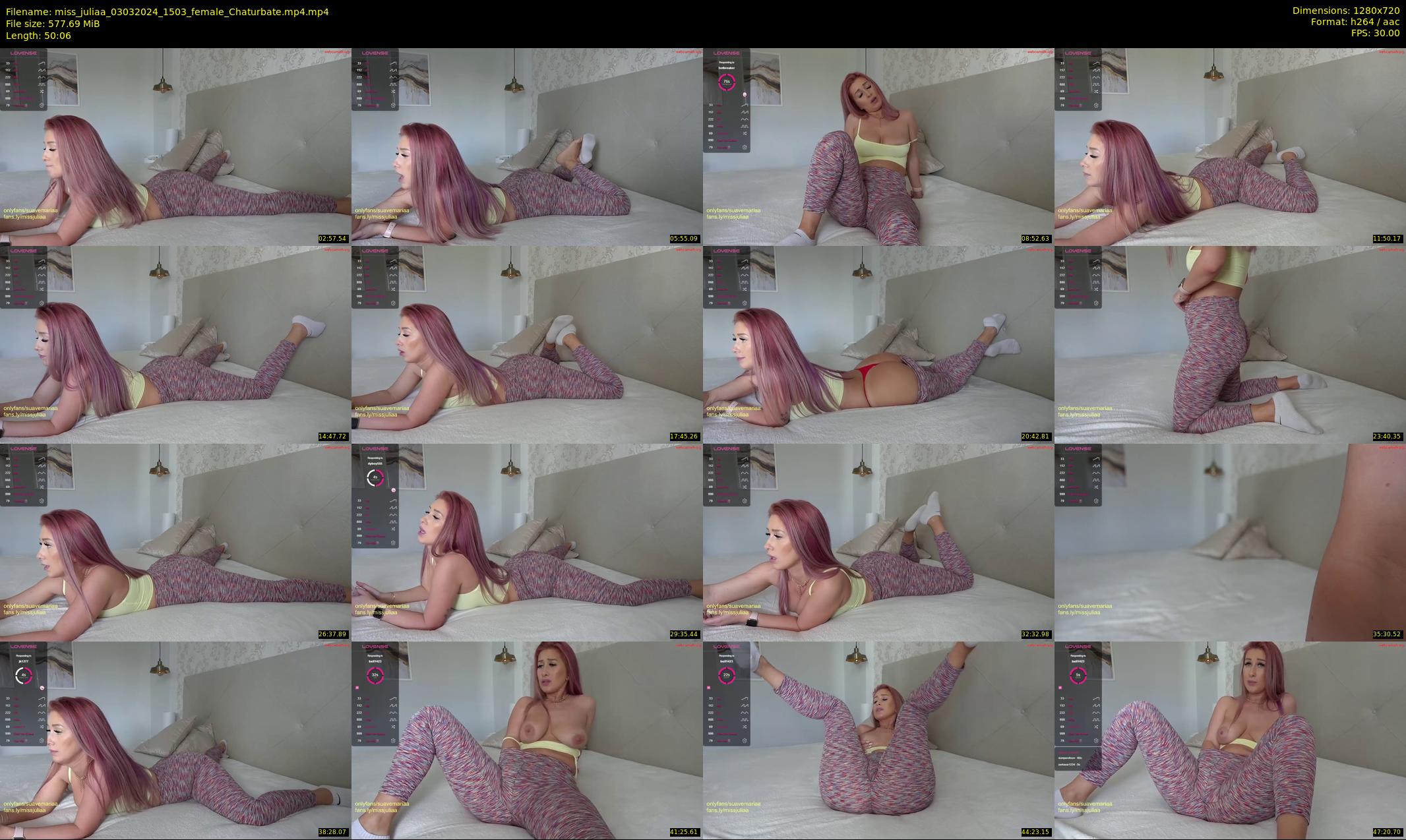 miss_juliaa — 51 minute Chaturbate female cam show recording, 720p, Mar 3, 2024