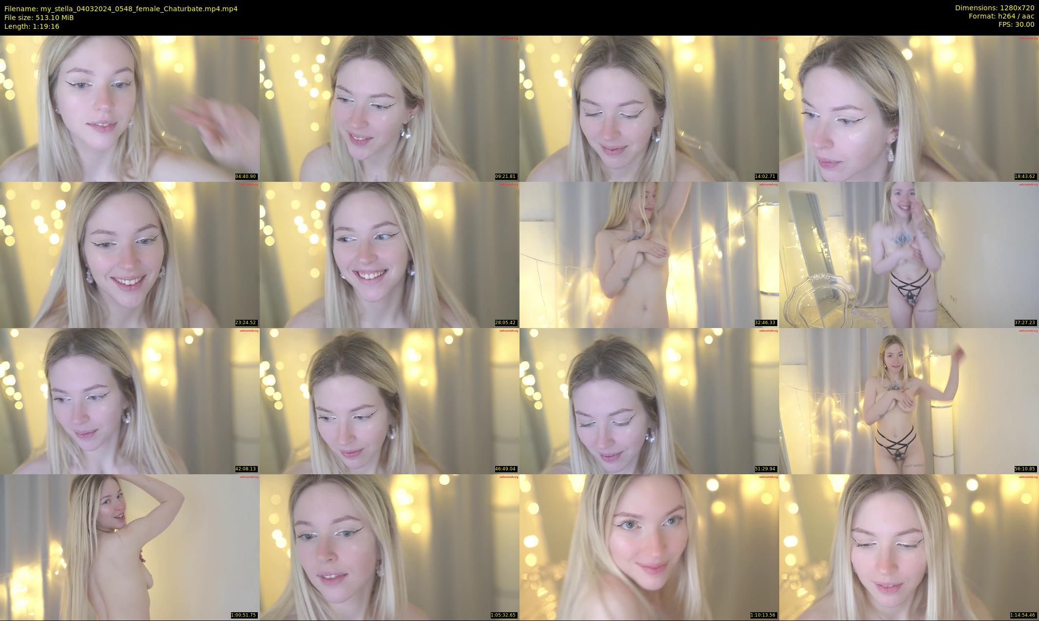 my_stella — 80 minute Chaturbate female cam show recording, 720p, Mar 4, 2024
