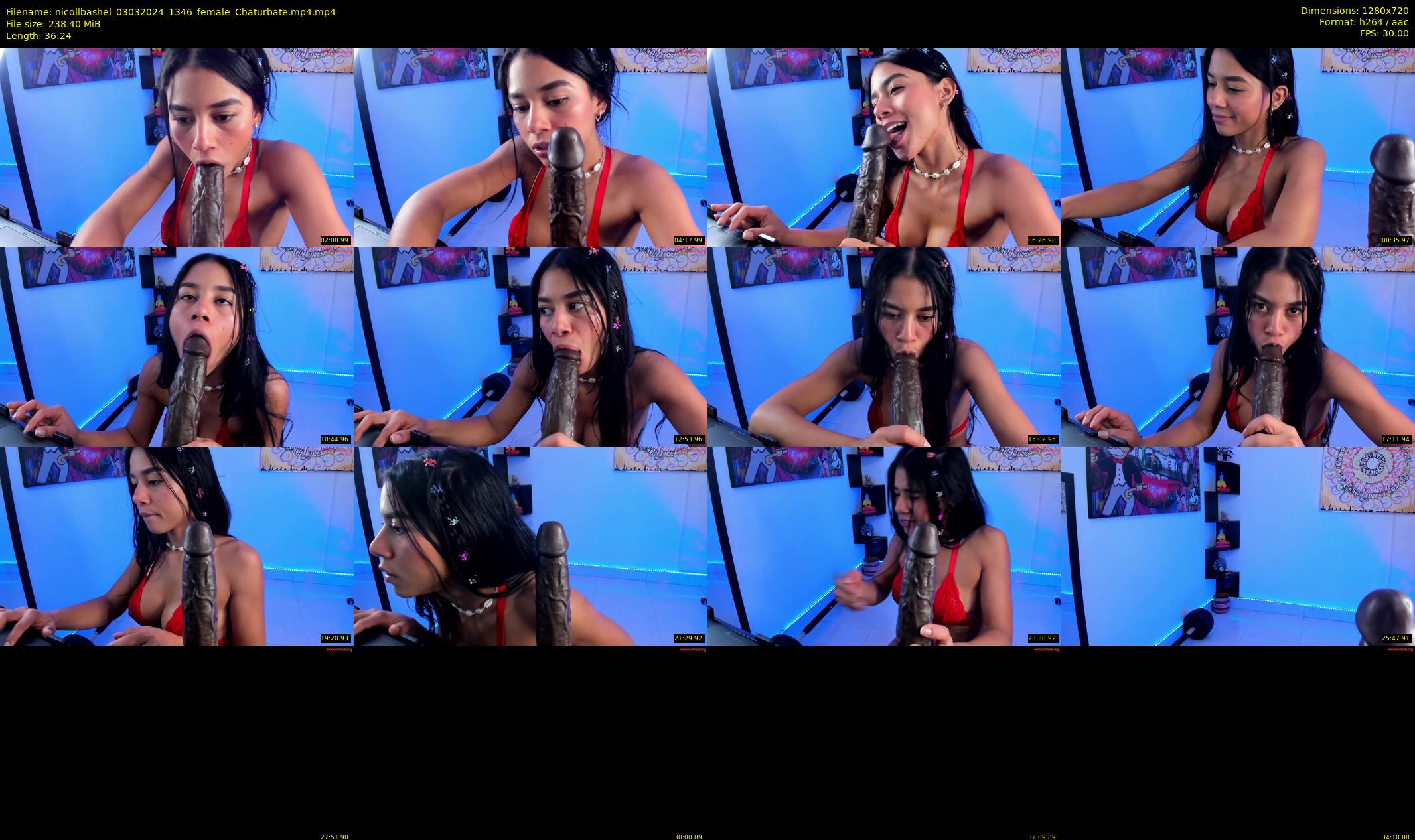 nicollbashel — 37 minute Chaturbate female cam show recording, 720p, Mar 3, 2024