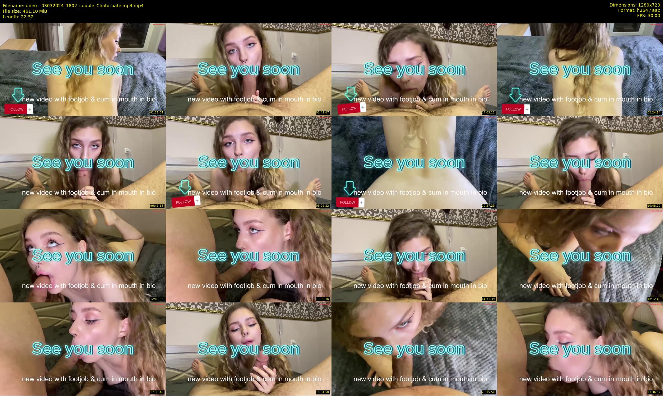 oneo_ — 23 minute Chaturbate couple cam show recording, 720p, Mar 3, 2024