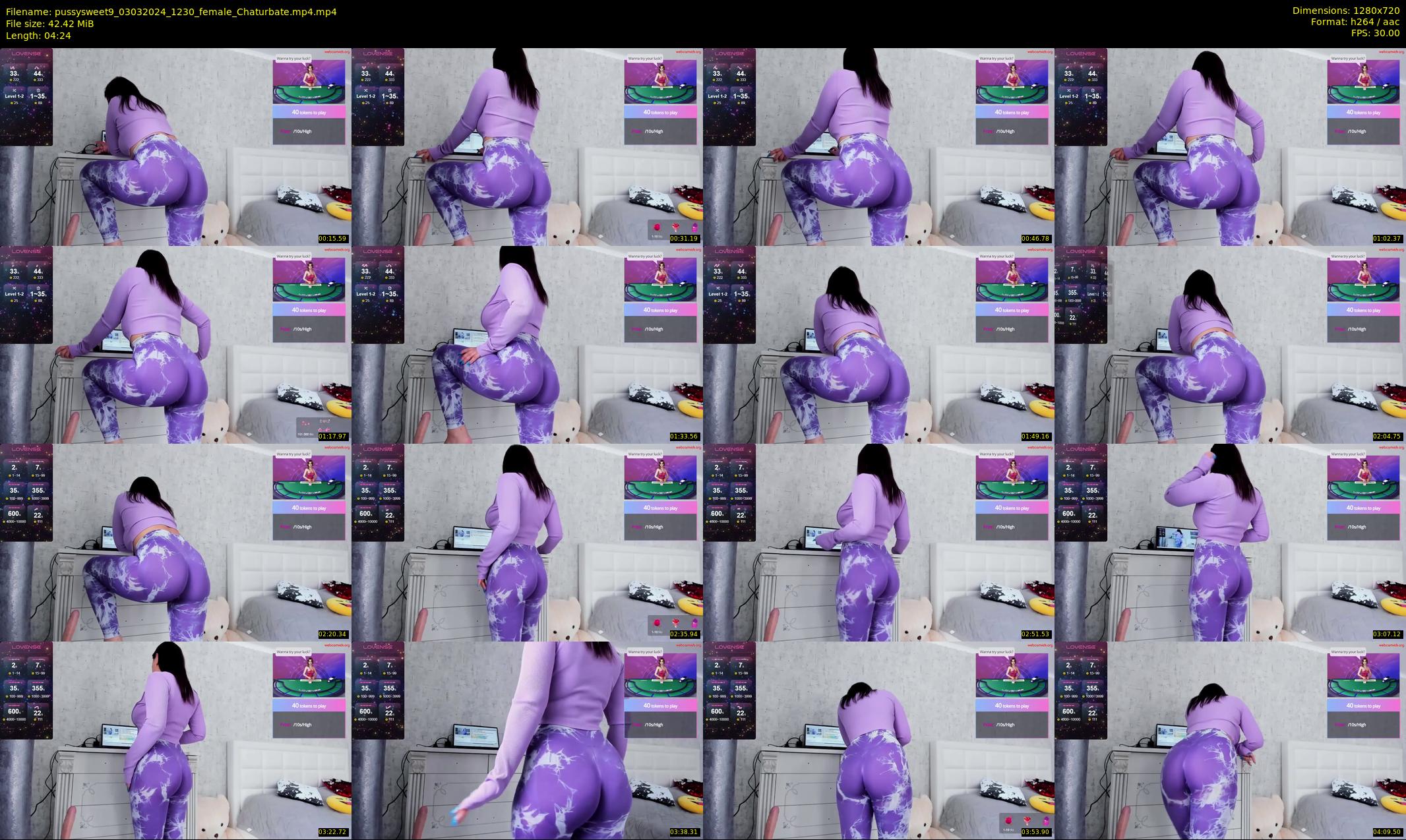 pussysweet9 — 5 minute Chaturbate female cam show recording, 720p, Mar 3, 2024