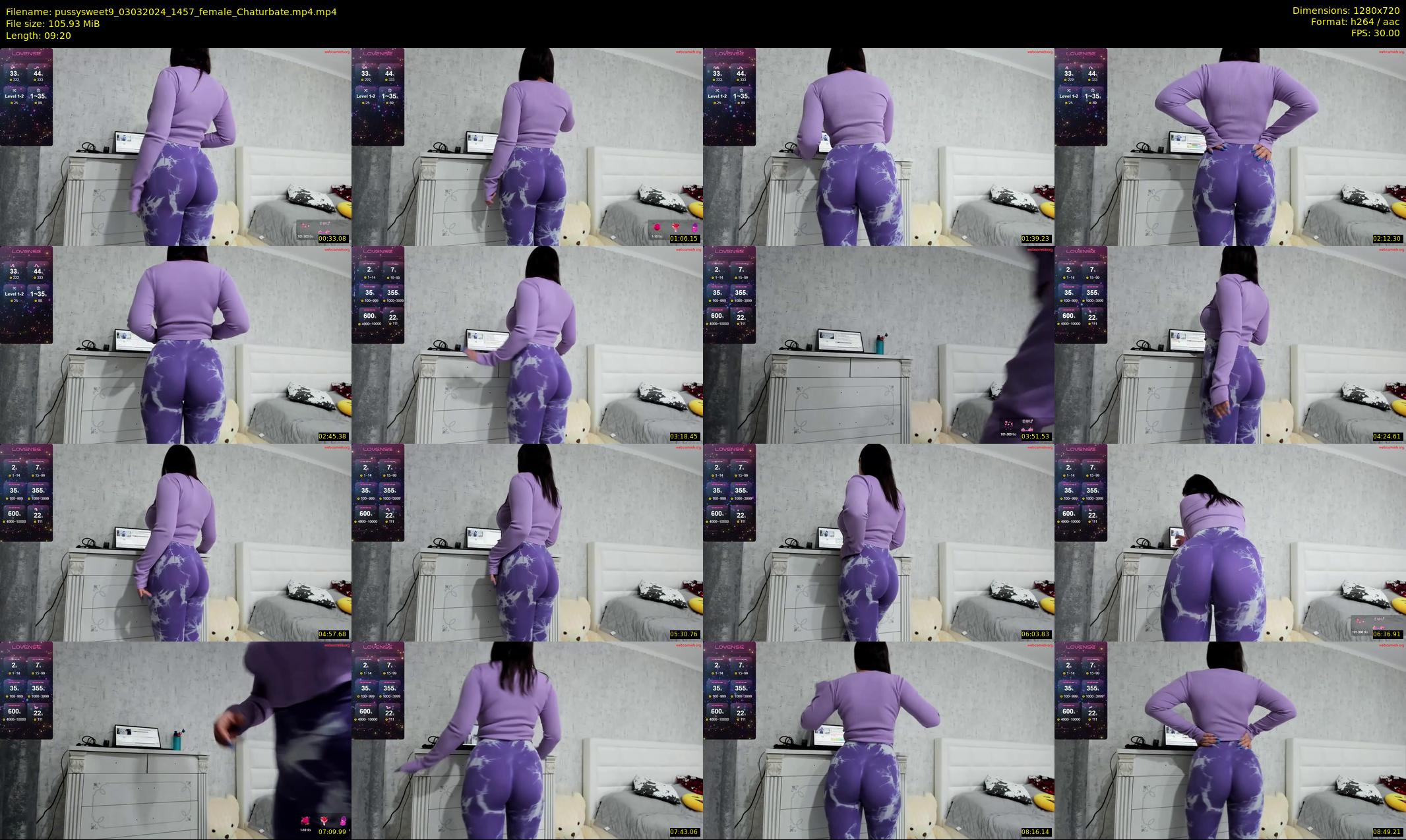 pussysweet9 — 10 minute Chaturbate female cam show recording, 720p, Mar 3, 2024